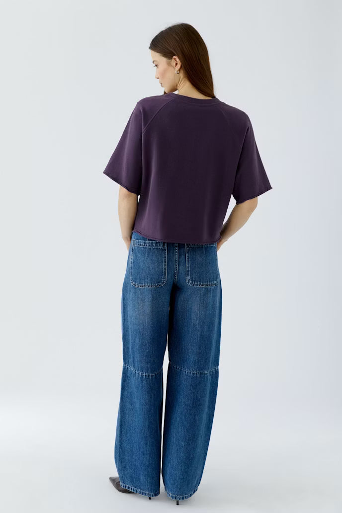 OUI PURPLE SWEATSHIRT 99163 4846 226