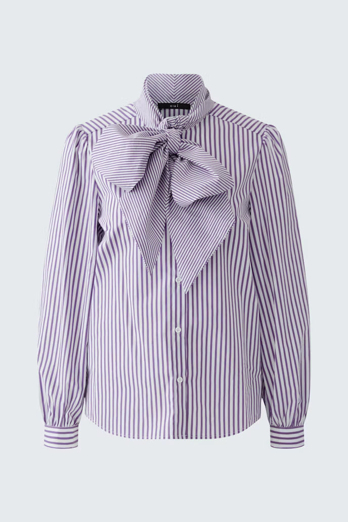 OUI PURPLE LACE BLOUSE 100415 0105 226