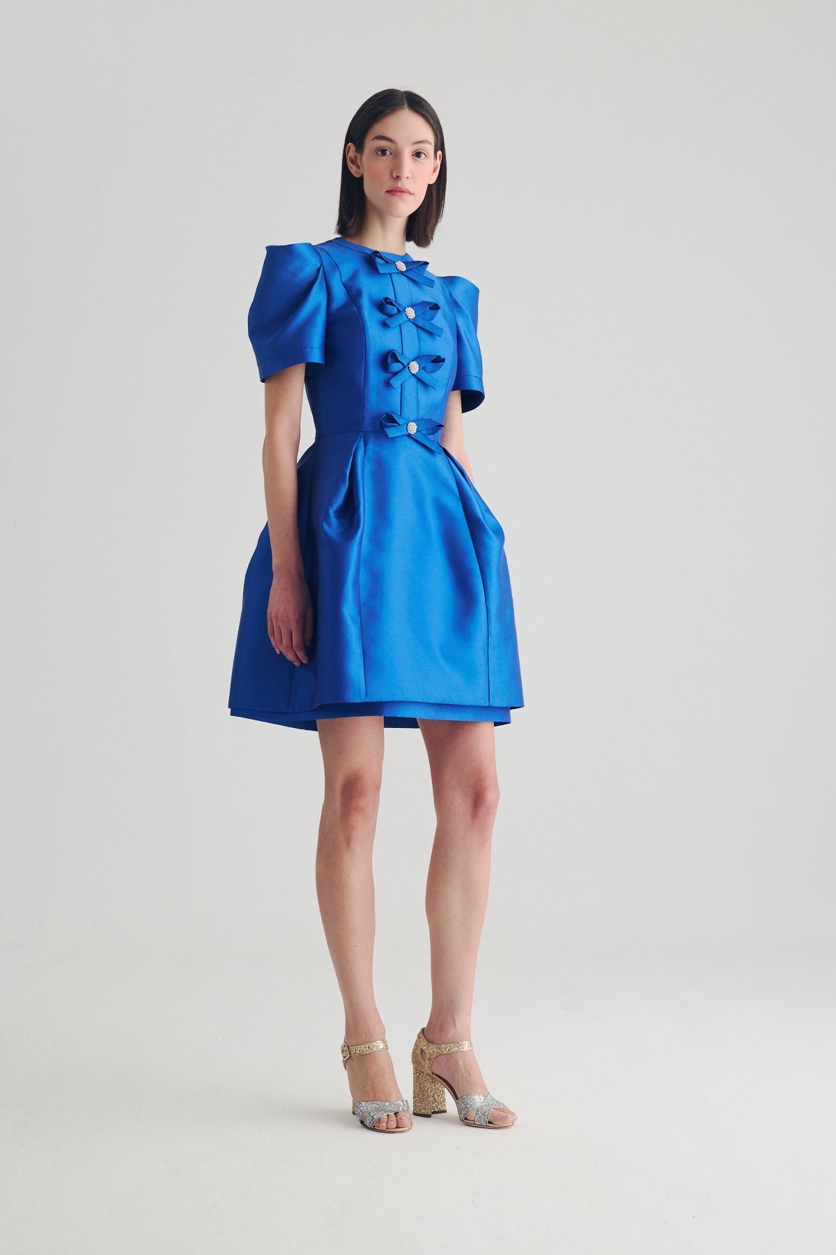 BIRELIN COUTURE BLUE BOW DRESS 05-106 226
