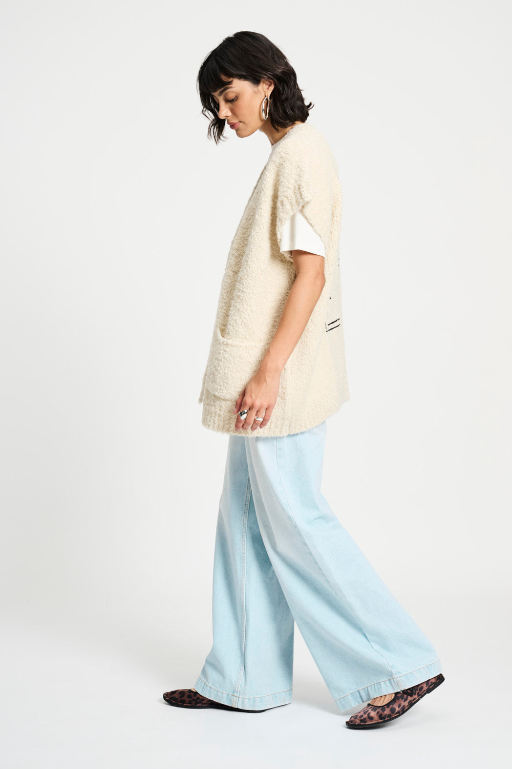 POM CARDIGAN - LE BLANC SP9266 225