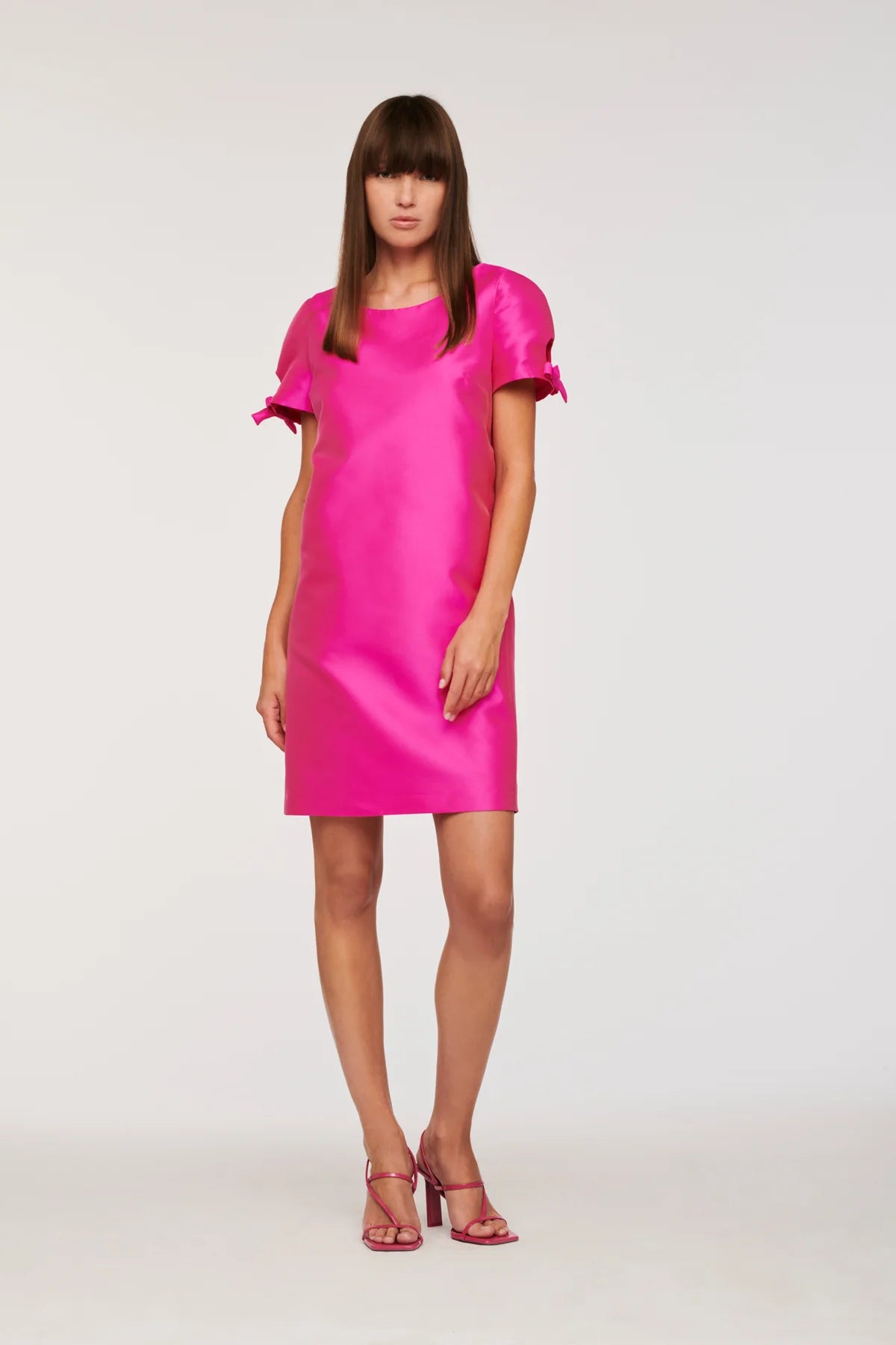 WEILL BOW SLEEVE SHIFT DRESS 105019 124