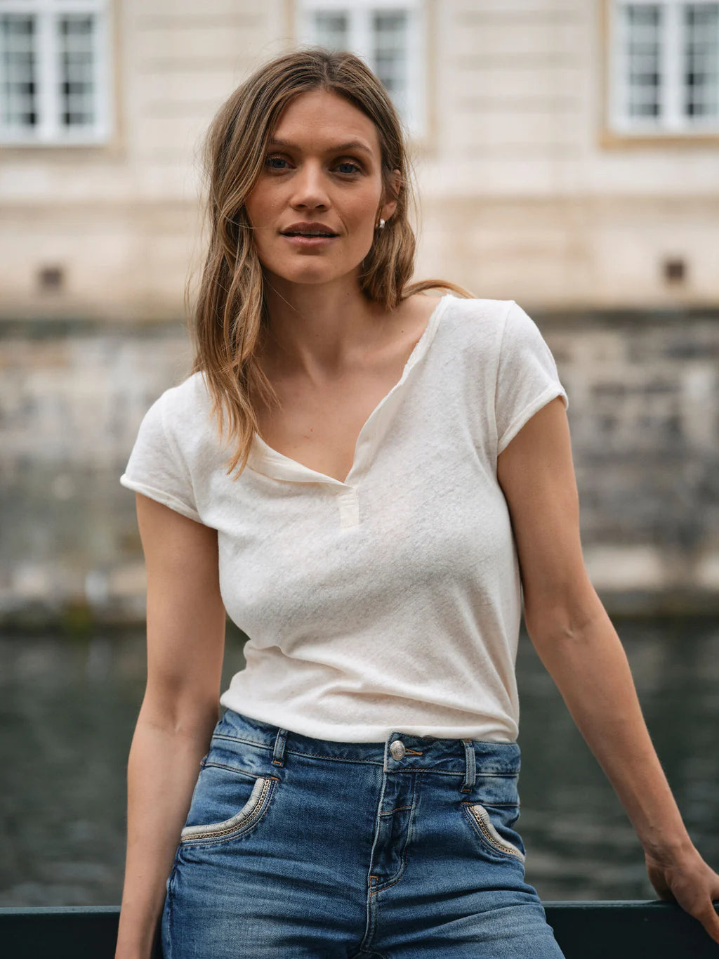 MOS MOSH MMTROY TEE SS WHITE 117440 126