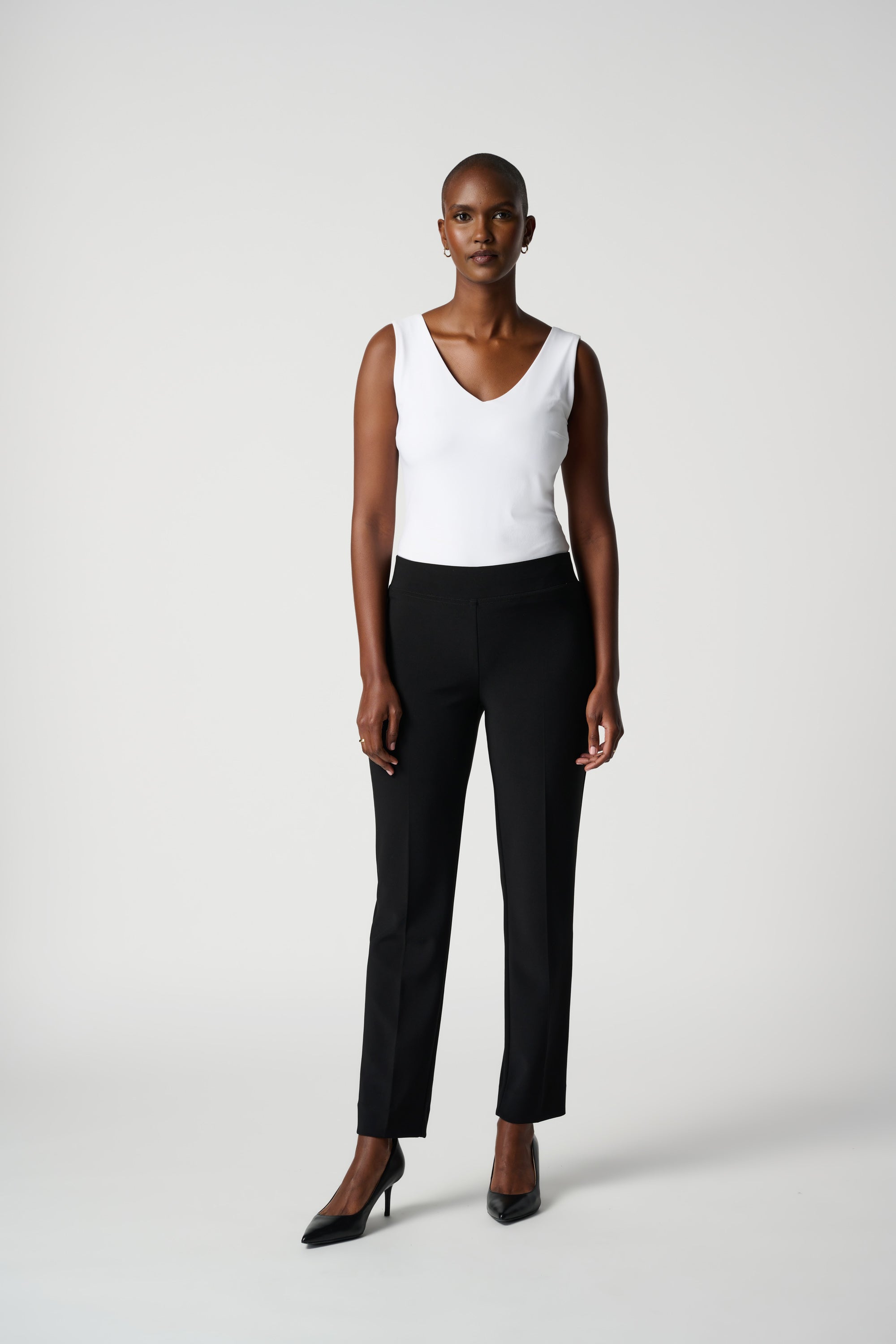 JOSEPH RIBKOFF BLACK LDS PANT 143105NOS-11- 225