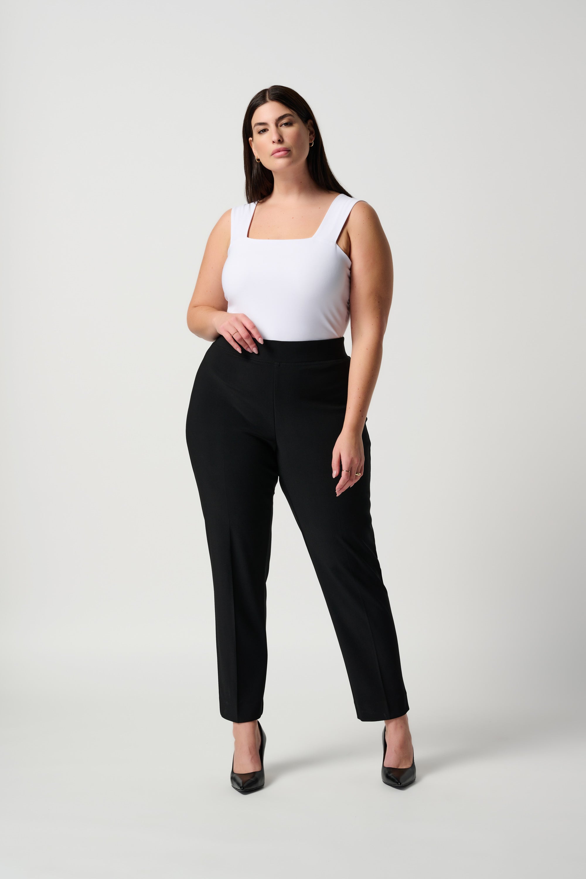 JOSEPH RIBKOFF BLACK LDS PANT 143105NOS-11- 225