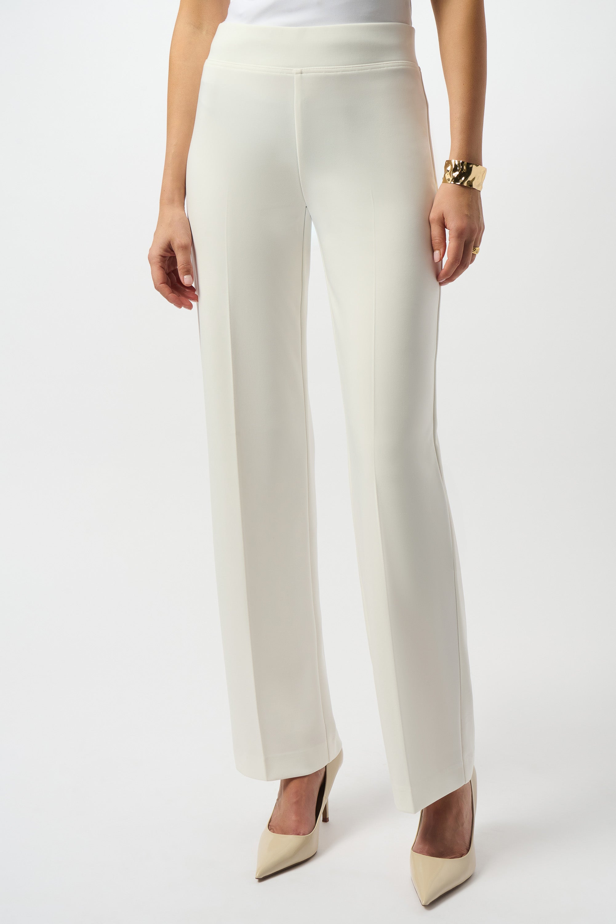 JOSEPH RIBKOFF WHITE LDS PANT 153088F25-3984- 225