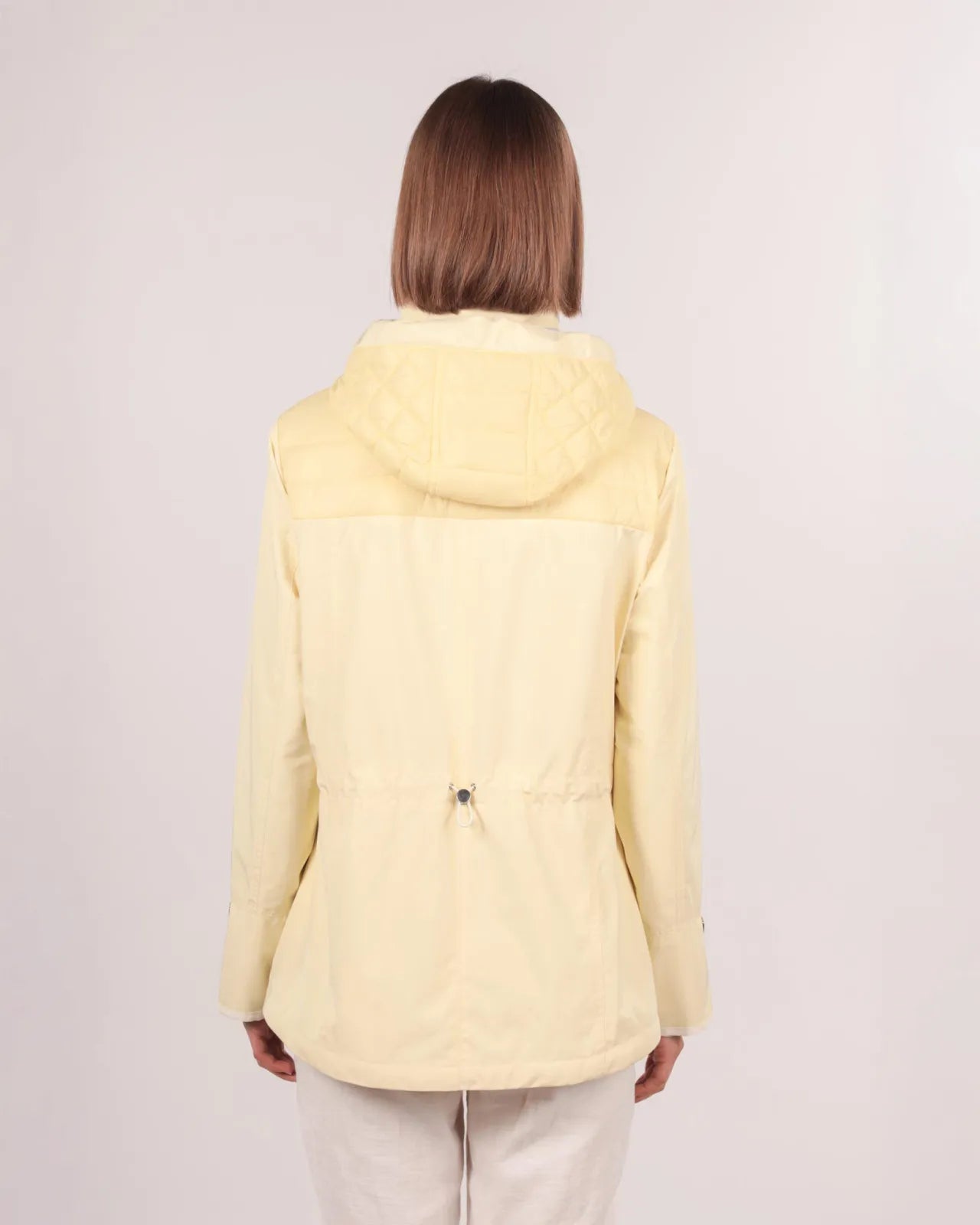 GREEN GOOSE YELLOW ZIP RAIN JACKET 15408865 125