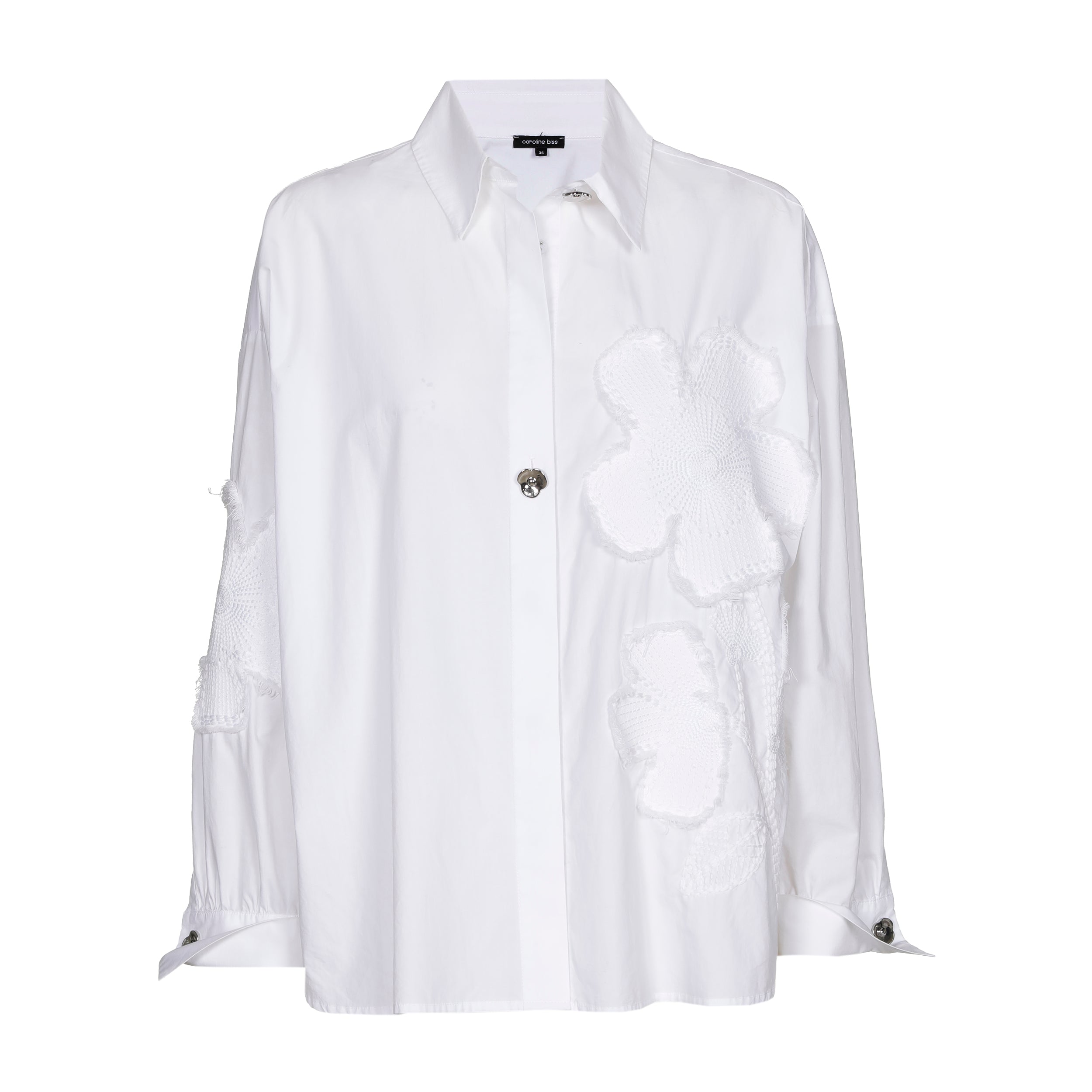 CAROLINE BISS WHITE BLOUSE 1679 126