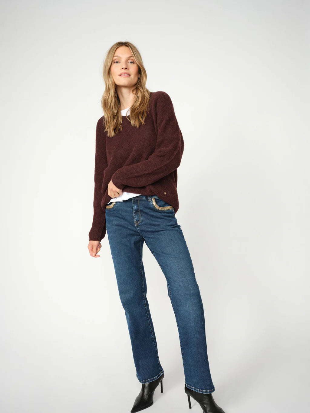 MOS MOSH BLUE MMCECILIA PERLA JEANS 173570 225