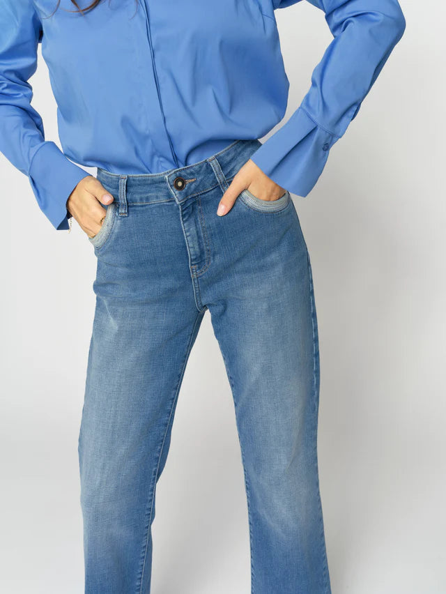 MOS MOSH MMCECILIA PERLA JEANS BLUE 176390 126