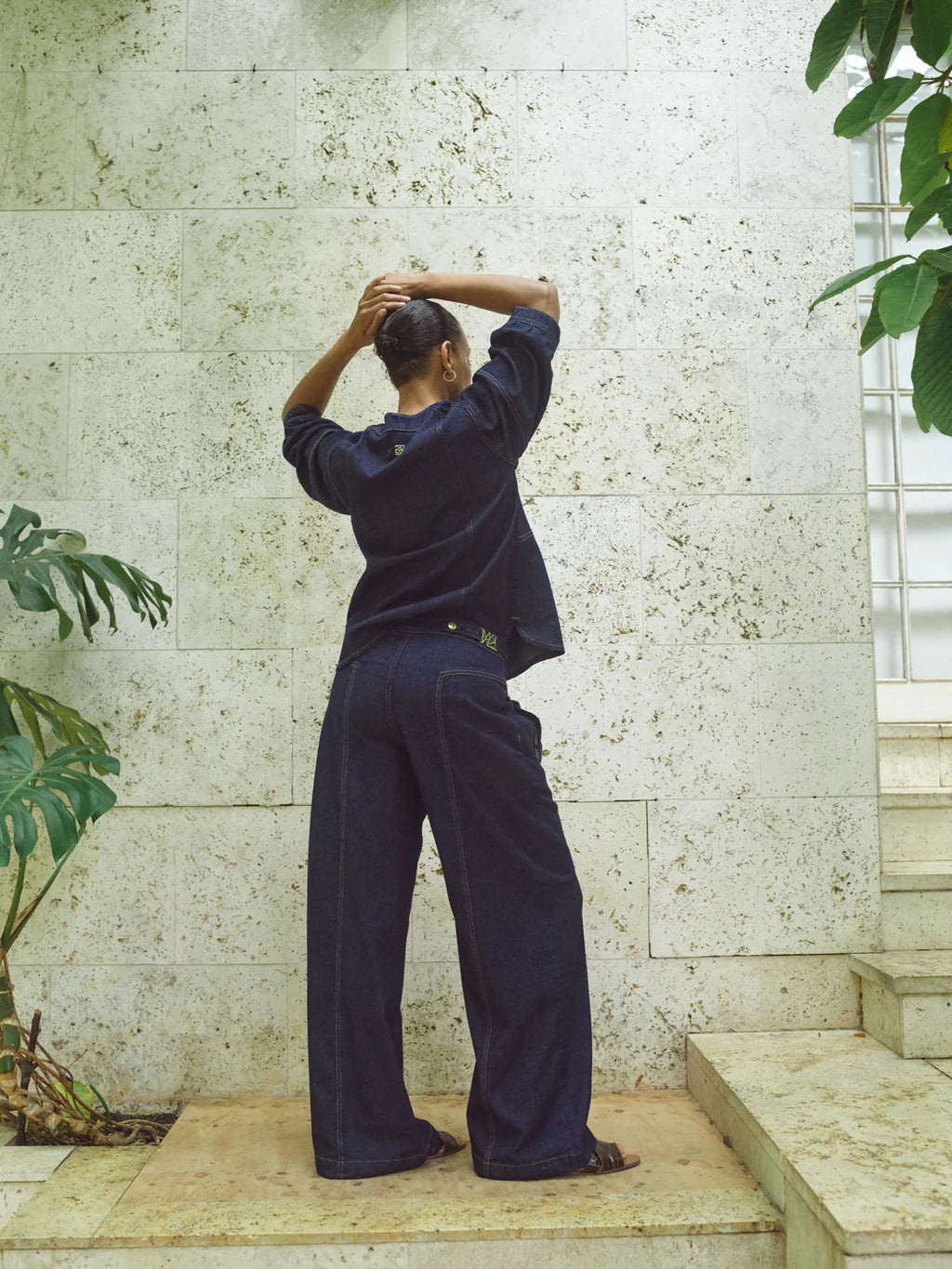 MOS MOSH MMBARI CRISPY SHIRT BLUE 178490 126