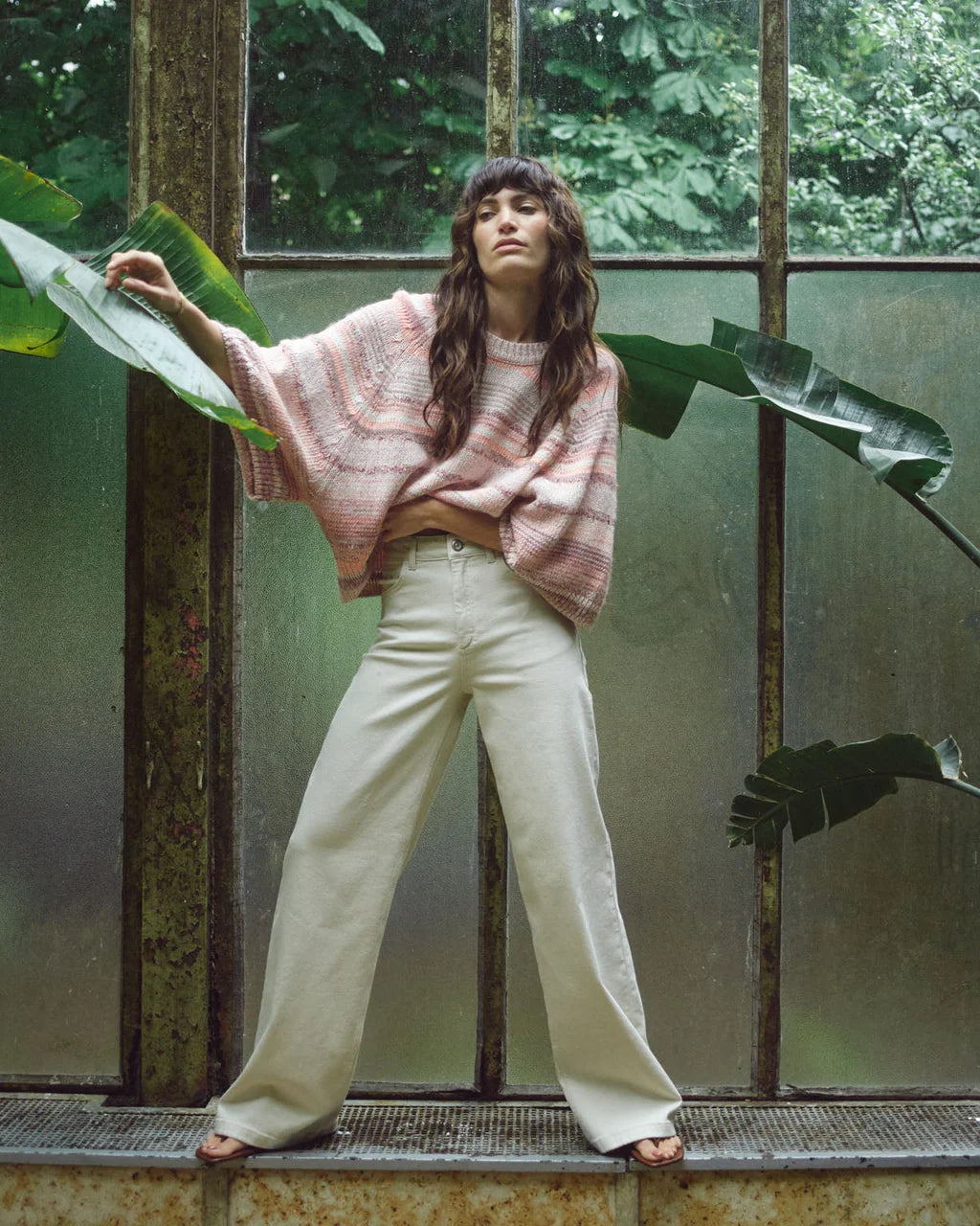 MOS MOSH MMCOLETTE FRINGE JEANS CLAY 176420 126