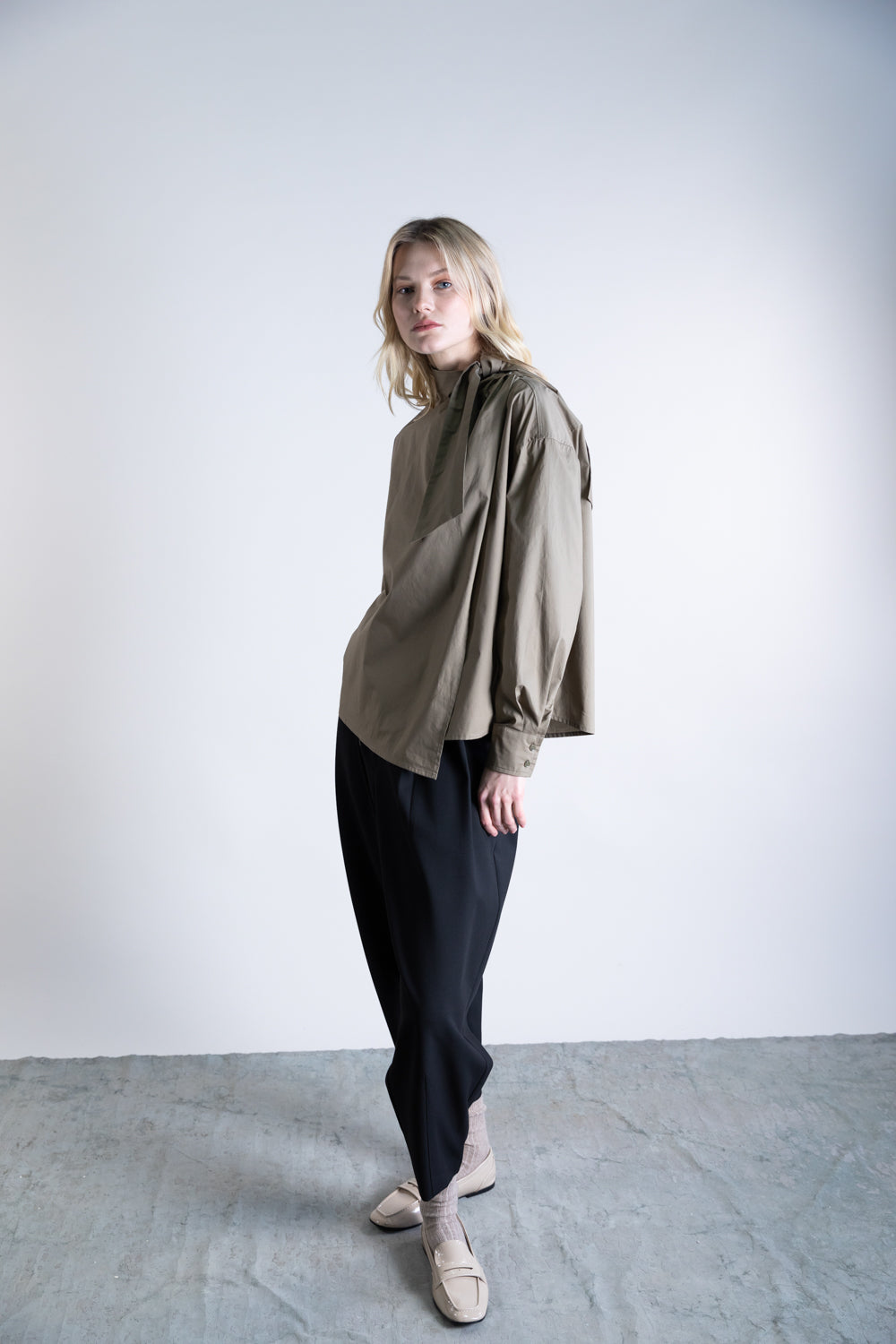 PSOPHIA KHAKI SHIRT 209SHR2473 225