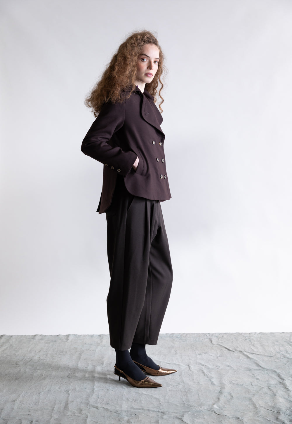 PSOPHIA BLACK TROUSERS 212TRS2485 225