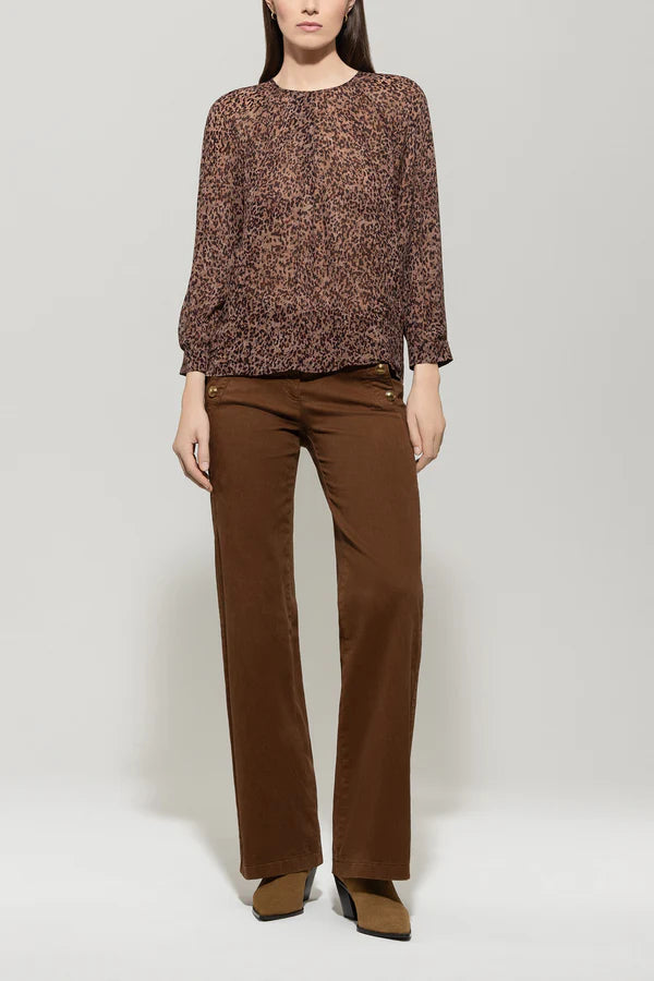 LUISA CERANO MULTI CHIFFON BLOUSE 228606 225