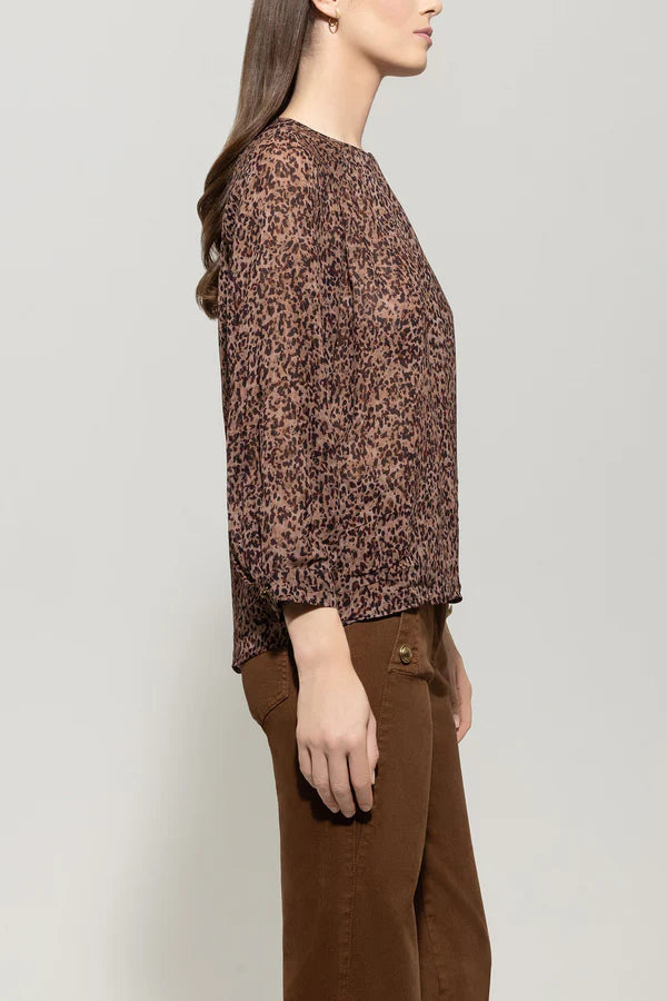 LUISA CERANO MULTI CHIFFON BLOUSE 228606 225