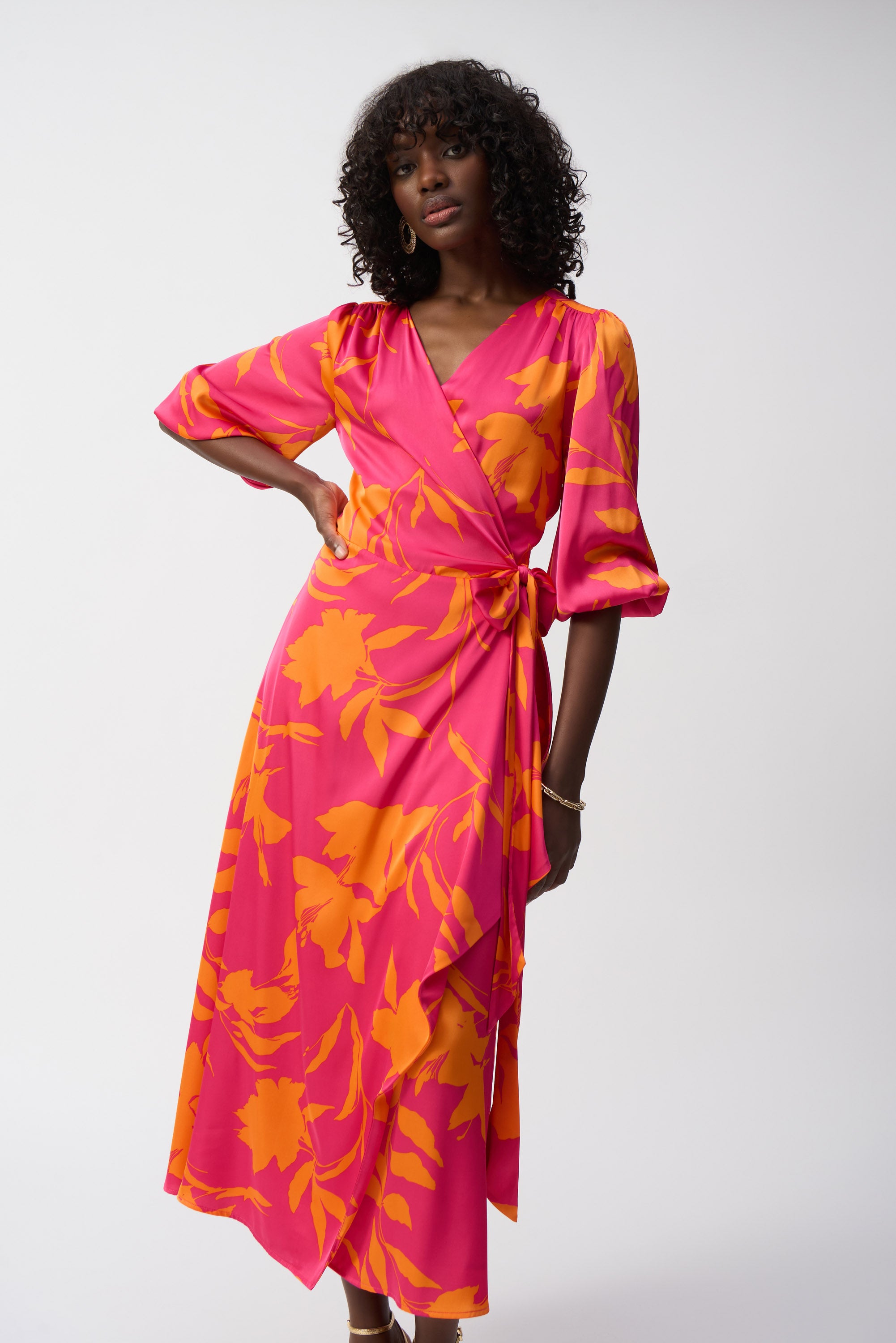 JOSEPH RIBKOFF PINK LDS DRESS 251906 125