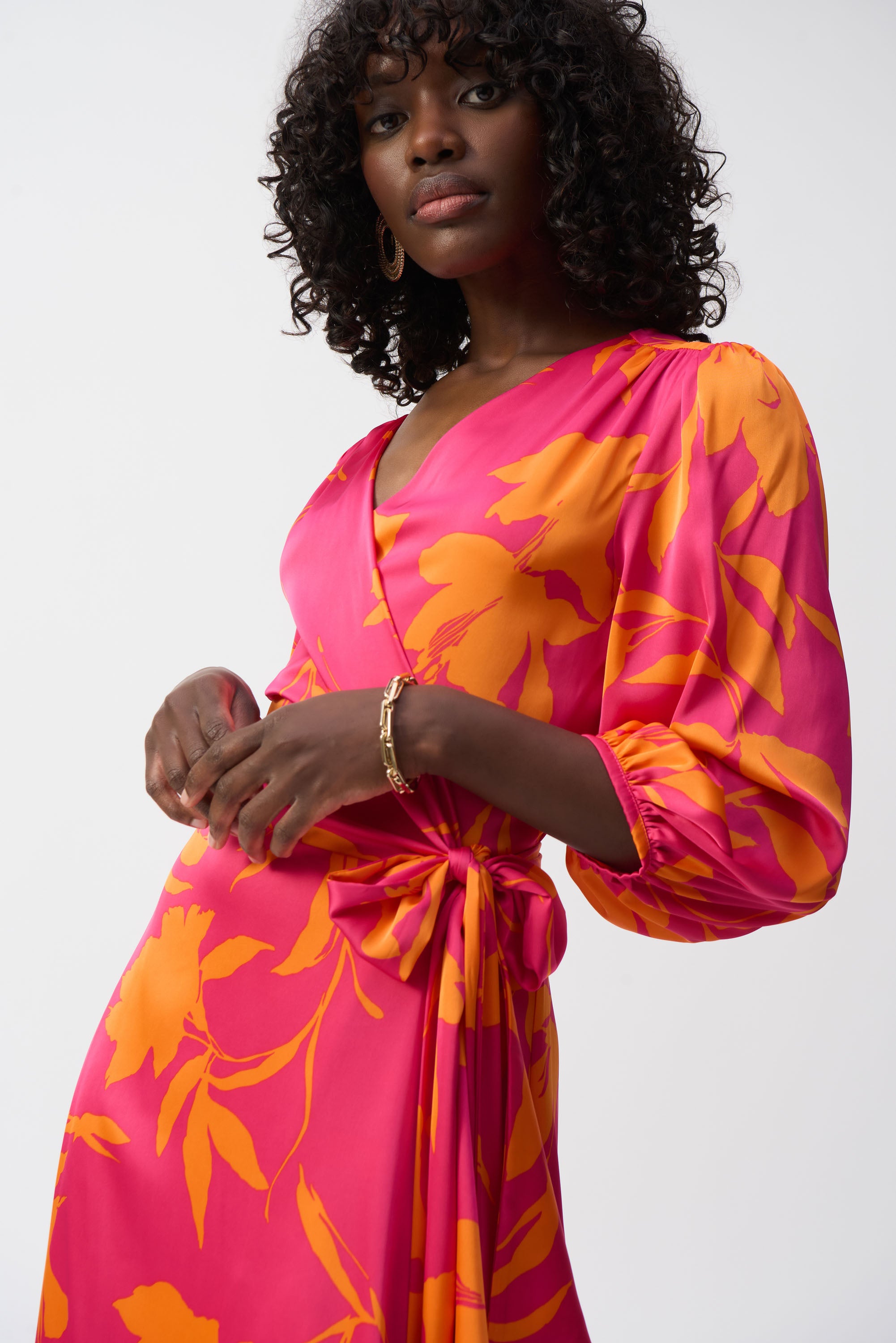 JOSEPH RIBKOFF PINK LDS DRESS 251906 125