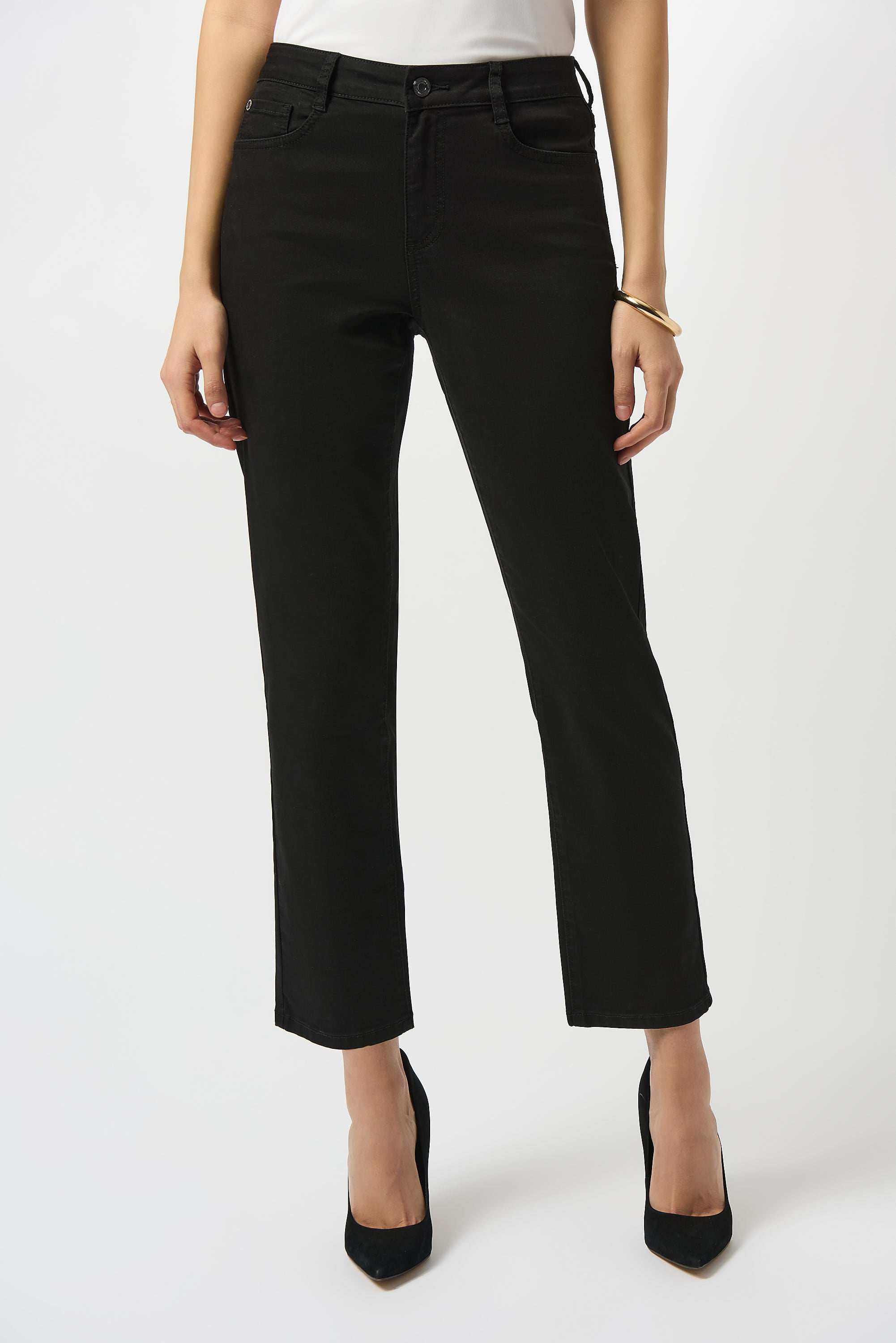 JOSEPH RIBKOFF SILM FIT BLACK JEANS 251966B25-11-225