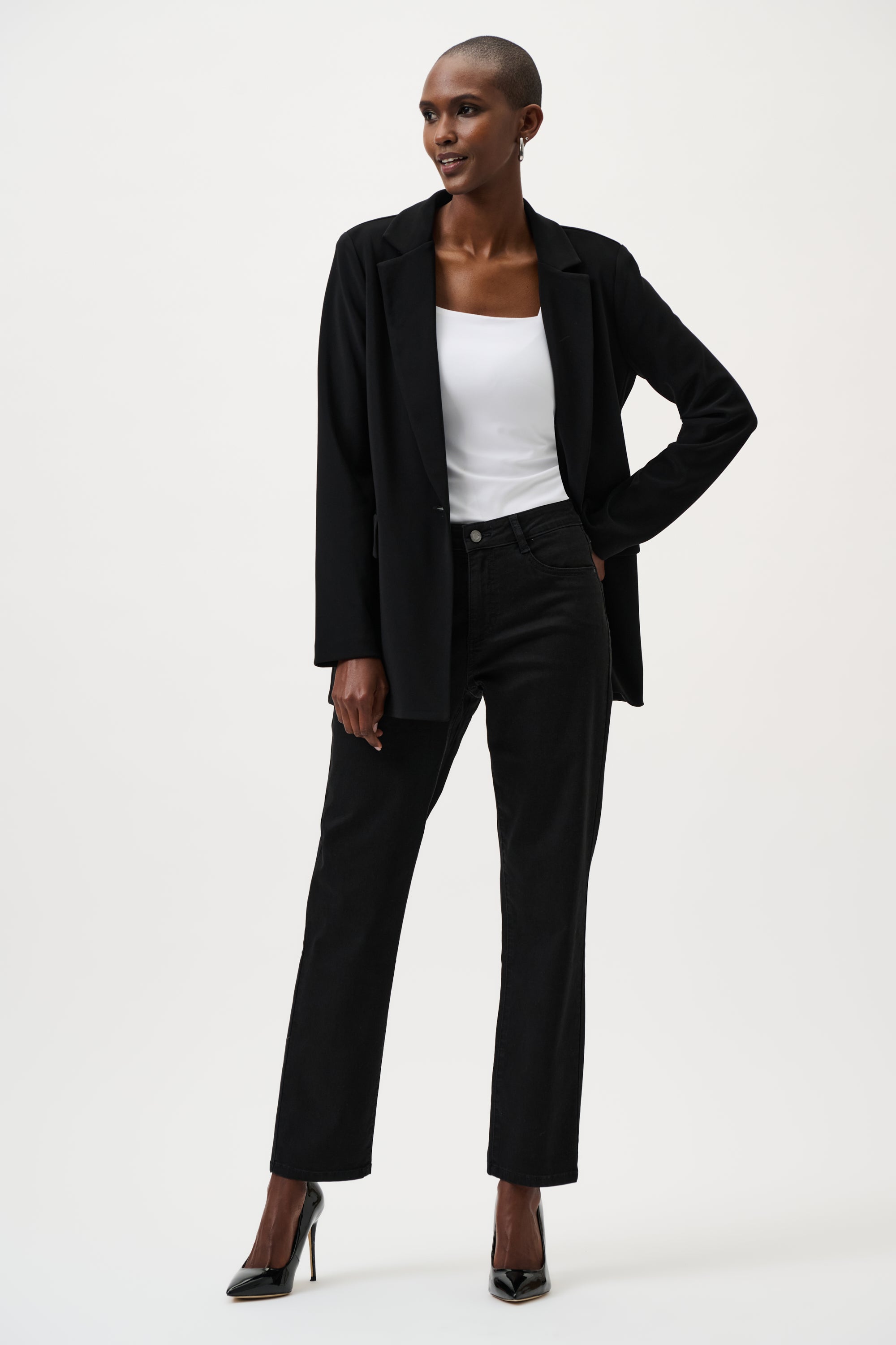 JOSEPH RIBKOFF GIA BLACK JEANS 251966BCO-11 126