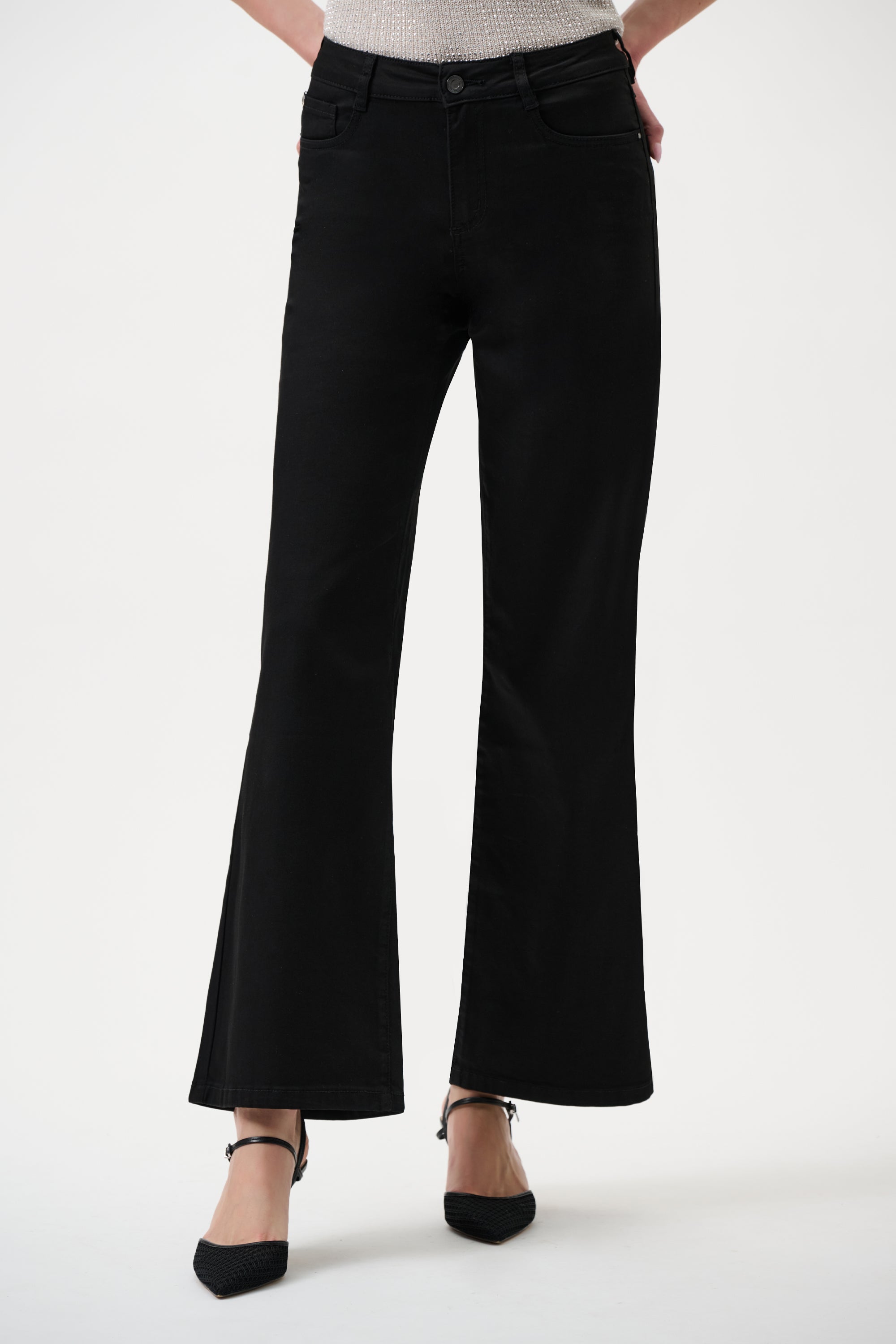 JOSEPH RIBKOFF GOLDIE BLACK JEANS 251968BCO-11 126