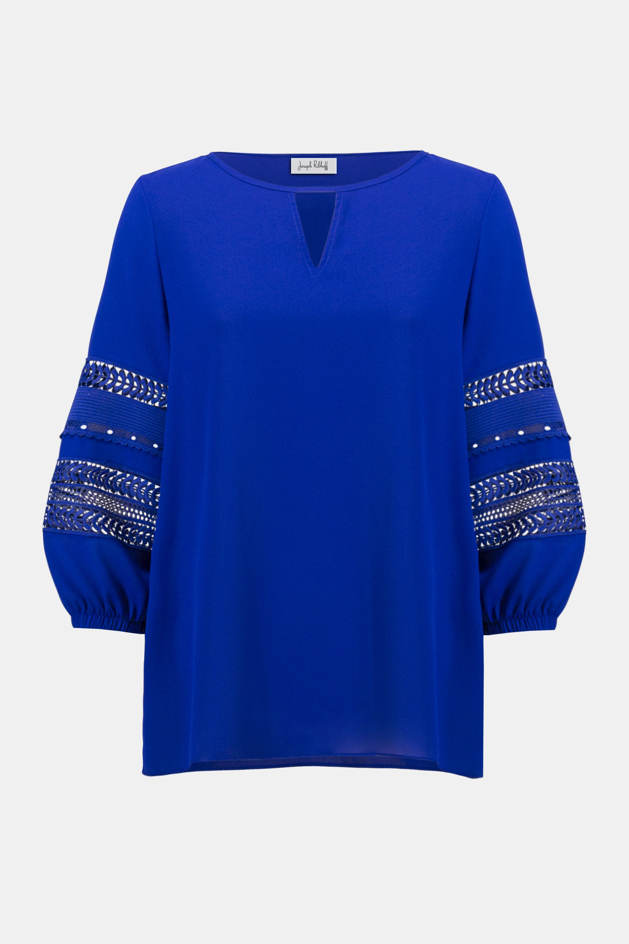 JOSEPH RIBKOFF BLUE BLOUSE 252077 125