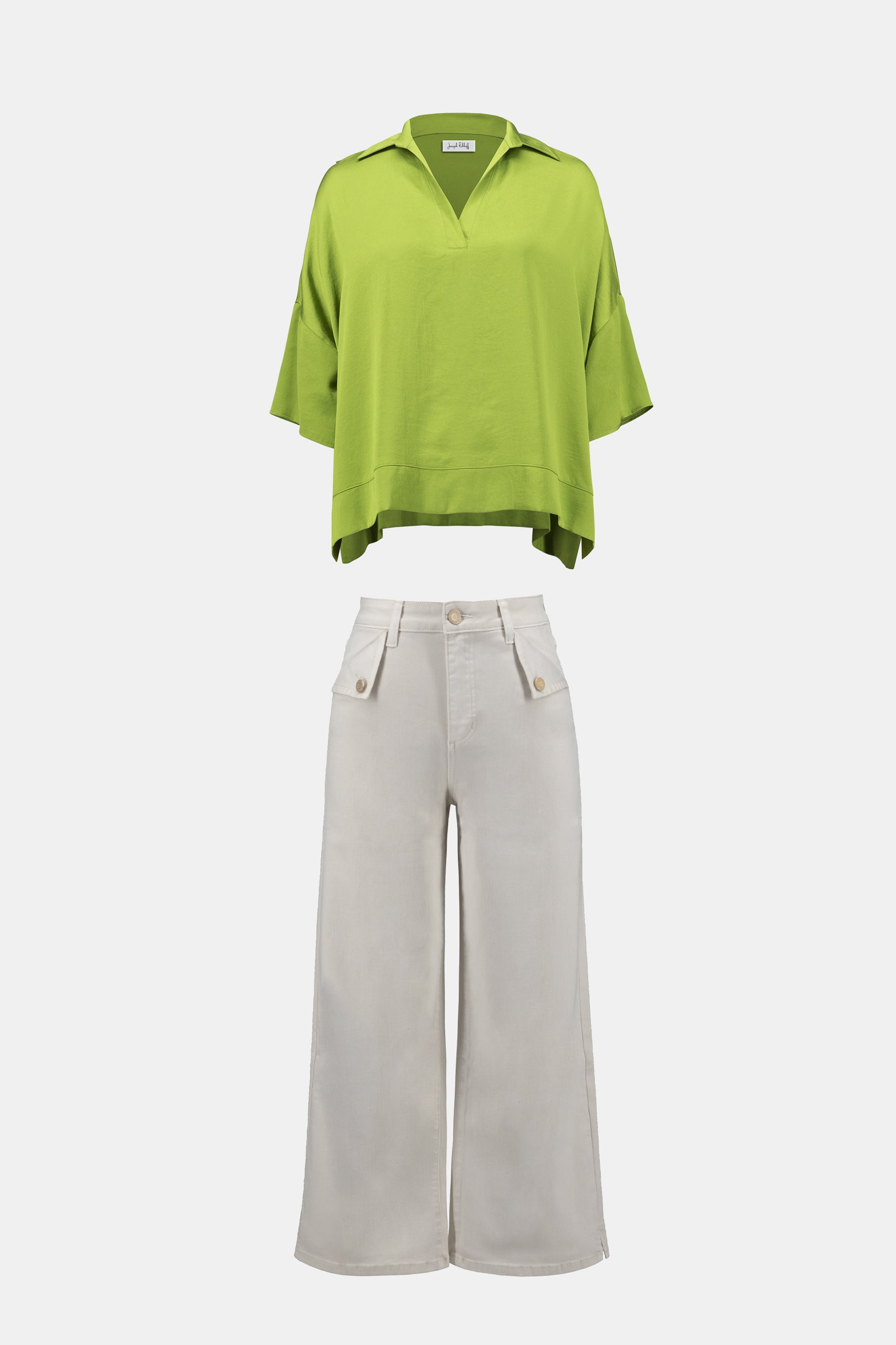 JOSEPH RIBKOFF BEIGE TROUSERS 252914 125