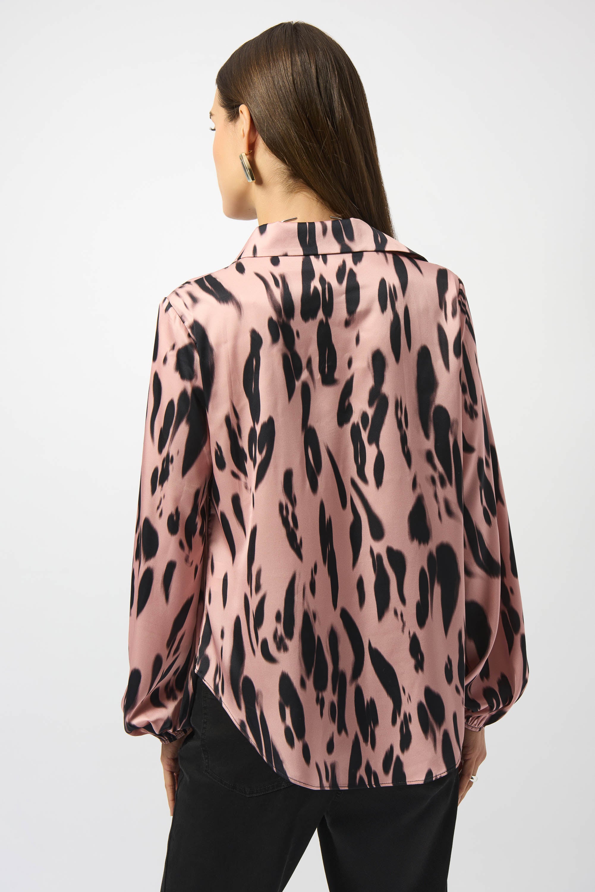 JOSEPH RIBKOFF PINK/BLACK TOP 253059-493 225