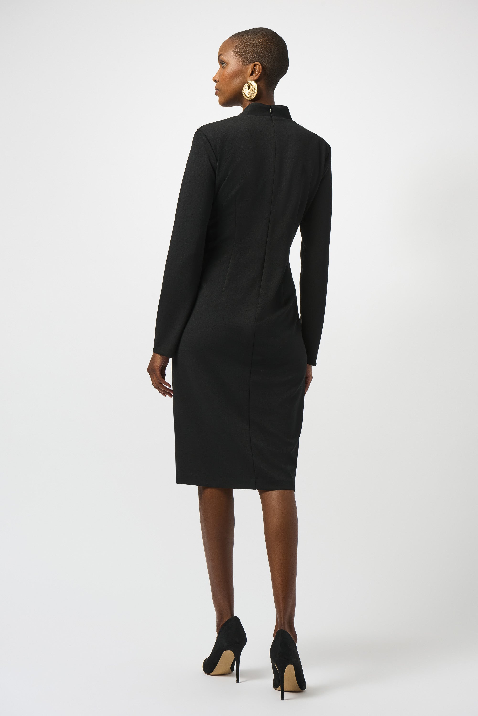 JOSEPH RIBKOFF BLACK DRESS 253072 225