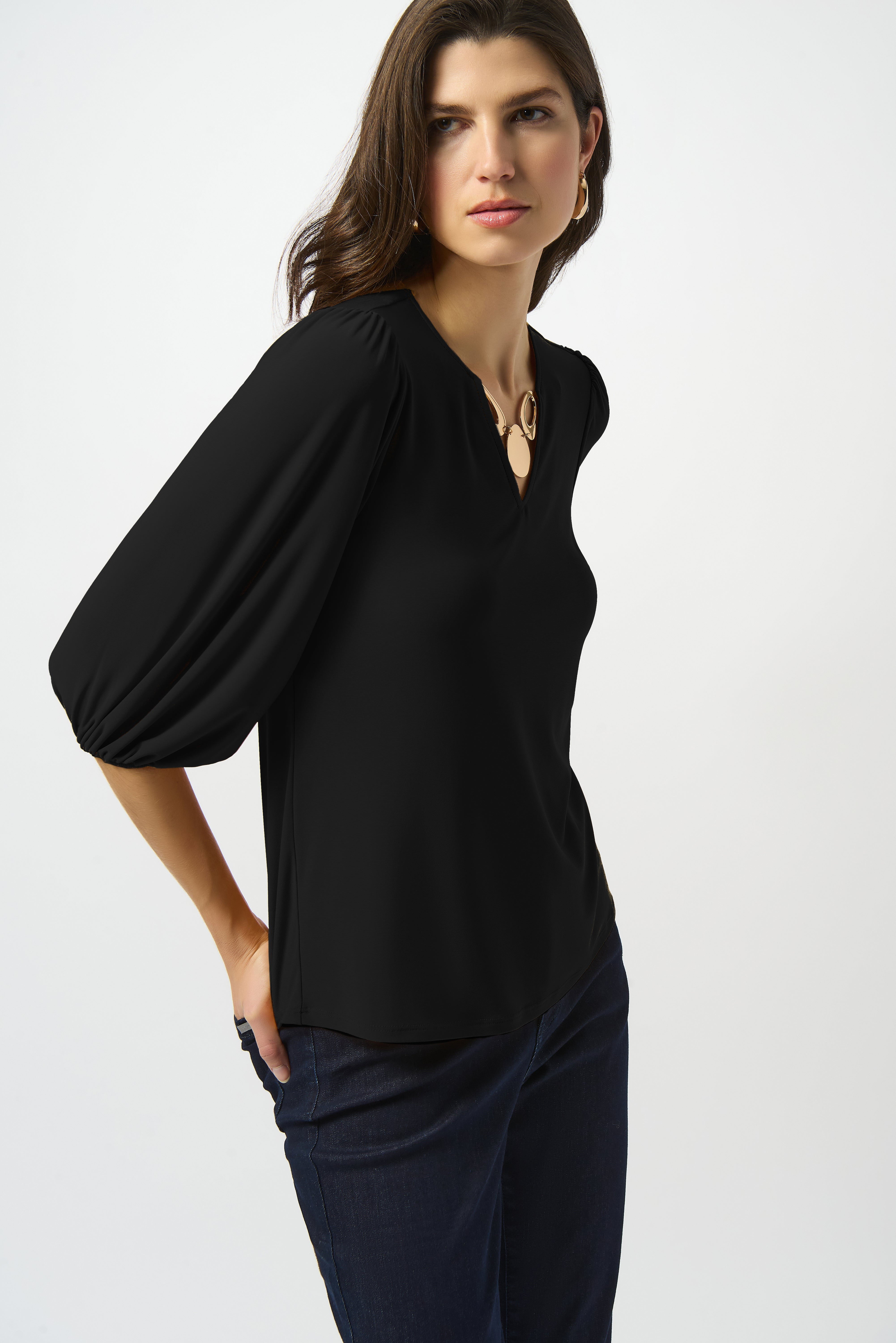 JOSEPH RIBKOFF BLACK TOP 253117 225