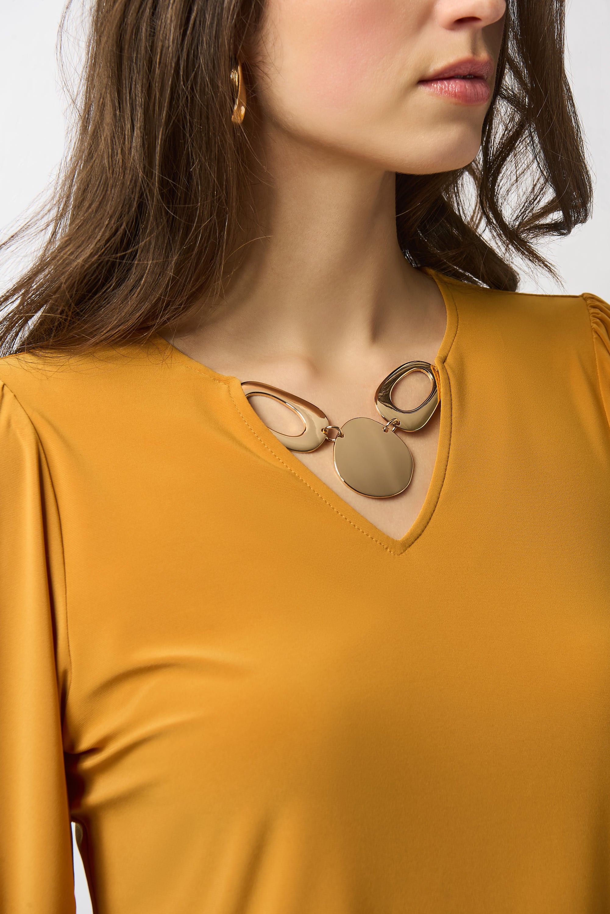 JOSEPH RIBKOFF MUSTARD TOP 253117 225