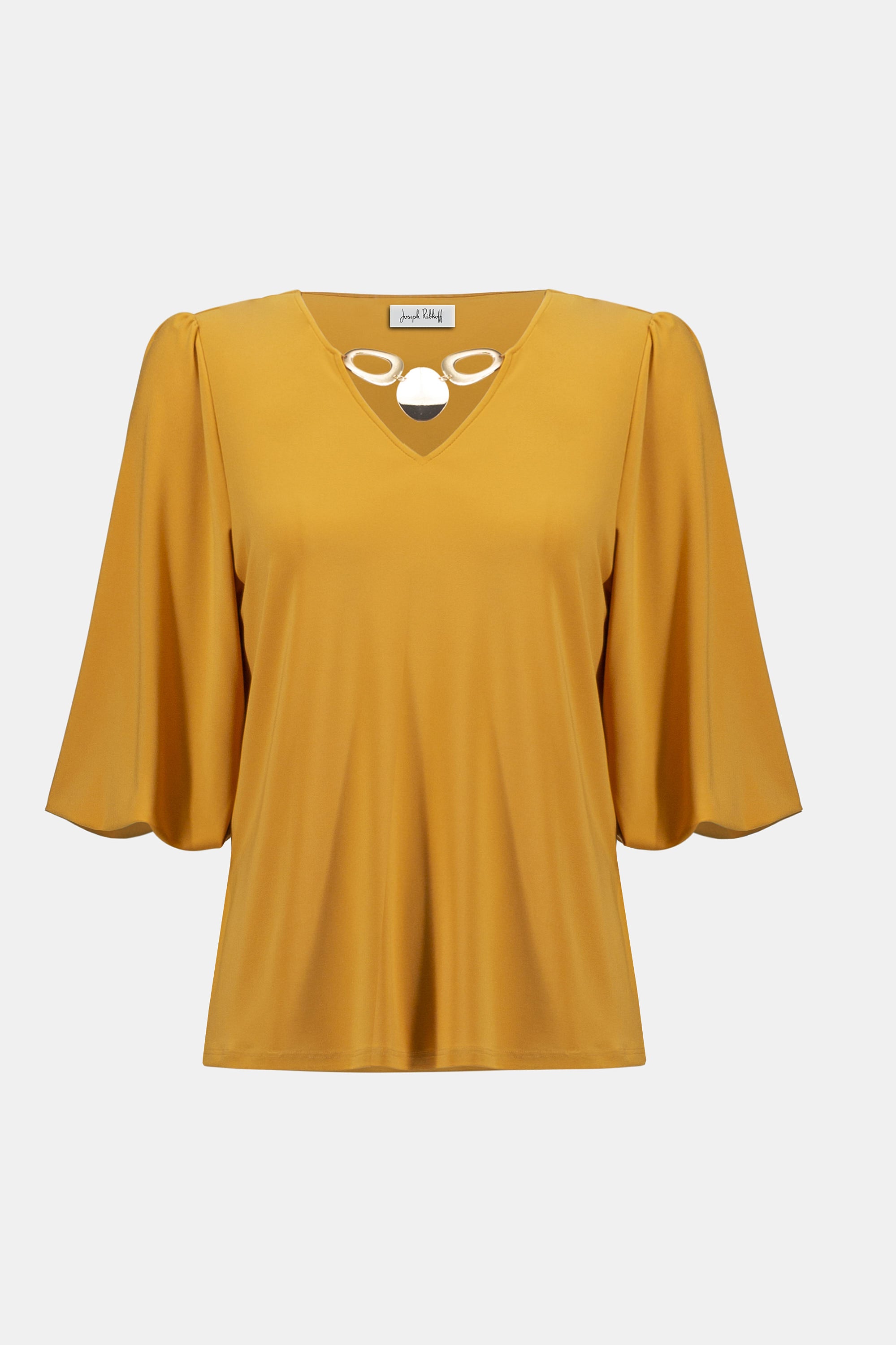 JOSEPH RIBKOFF MUSTARD TOP 253117 225