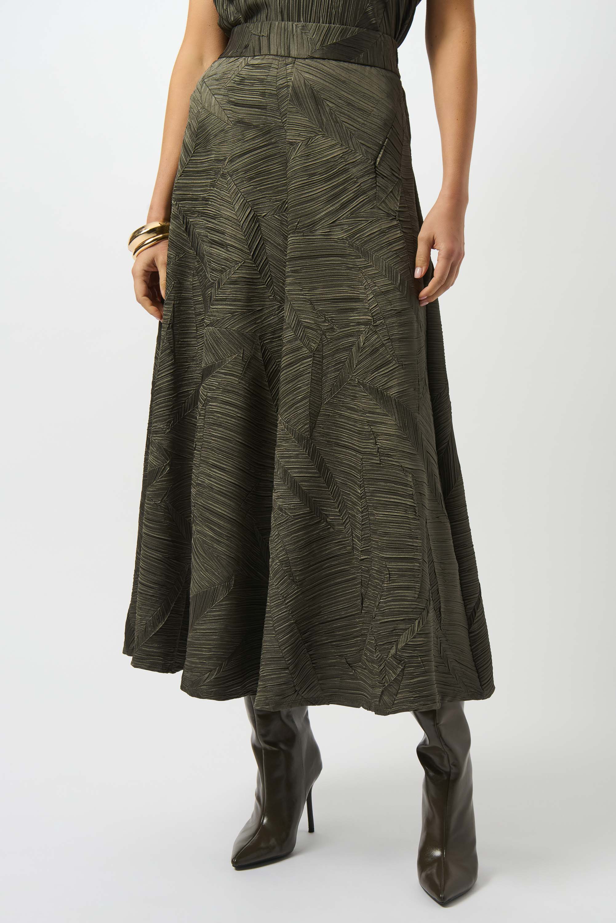 JOSEPH RIBKOFF KHAKI SKIRT 253248 225