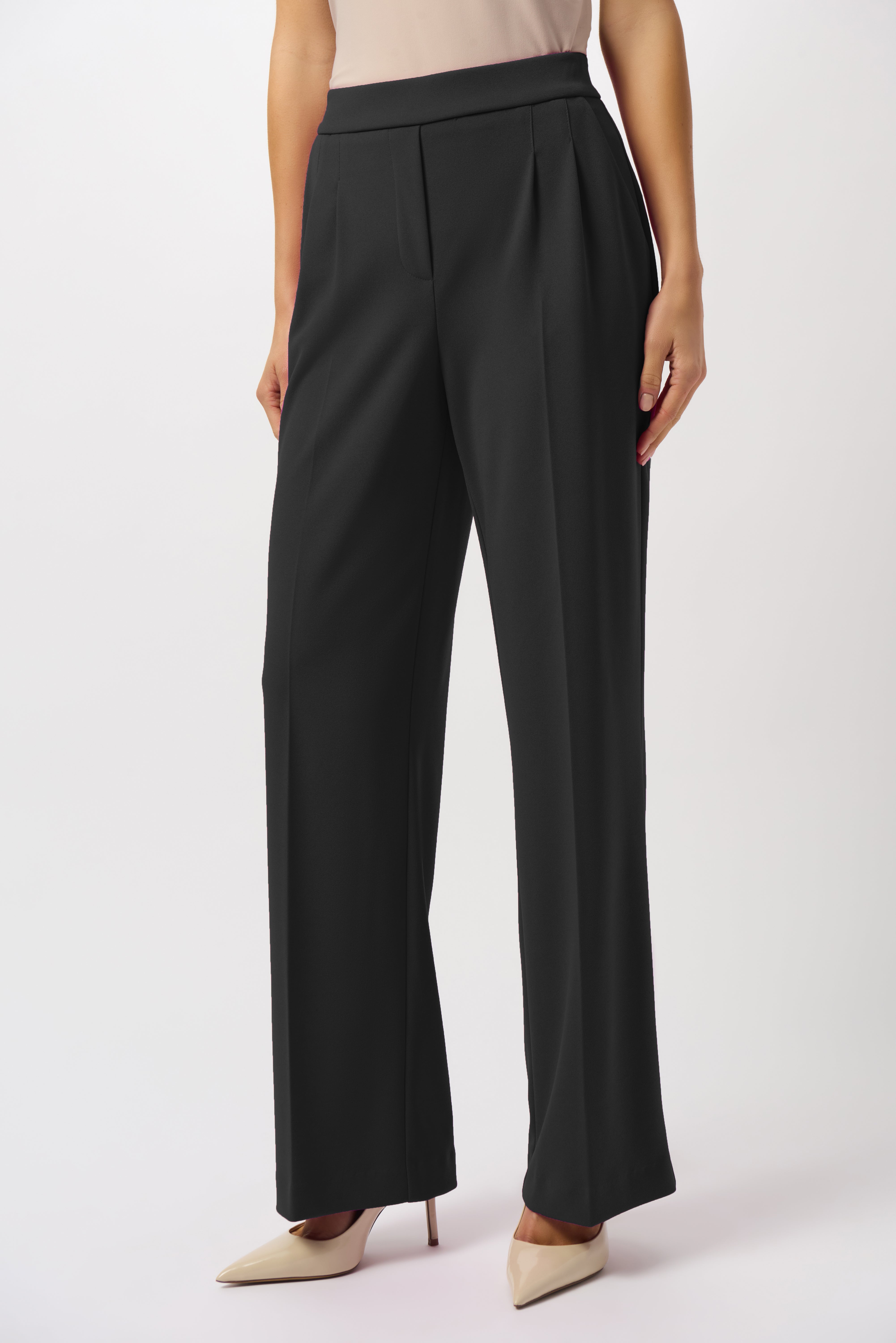 JOSEPH RIBKOFF BLACK TROUSERS 253296 225