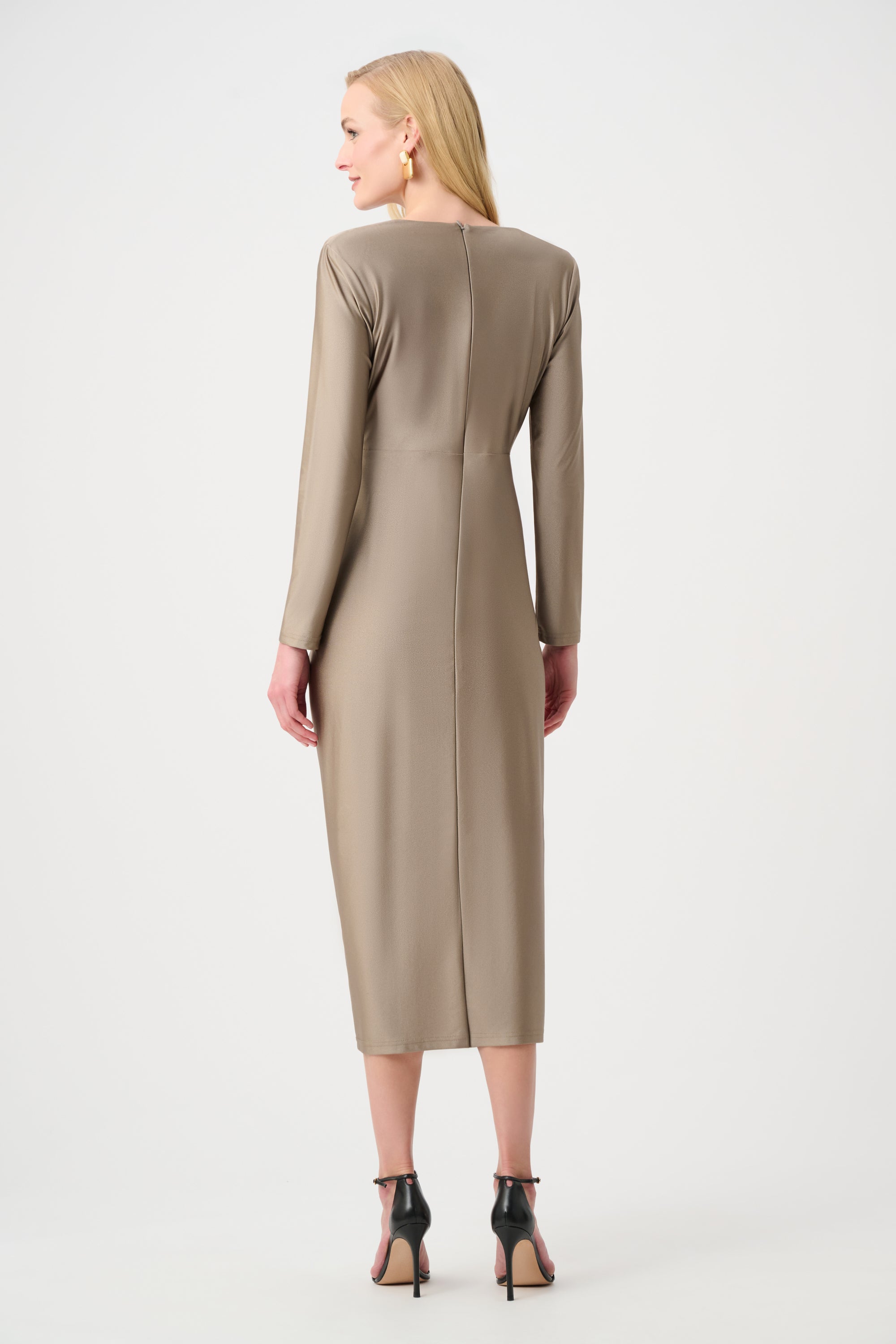 JOSEPH RIBKOFF GREY DRESS 253714F26 4543 226