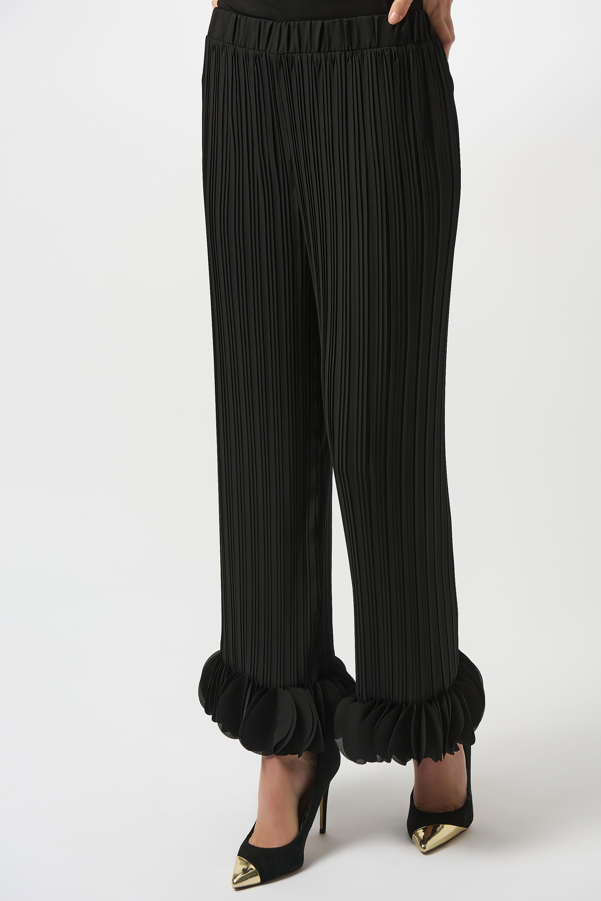JOSEPH RIBKOFF BLACK PANT 253940-11 225