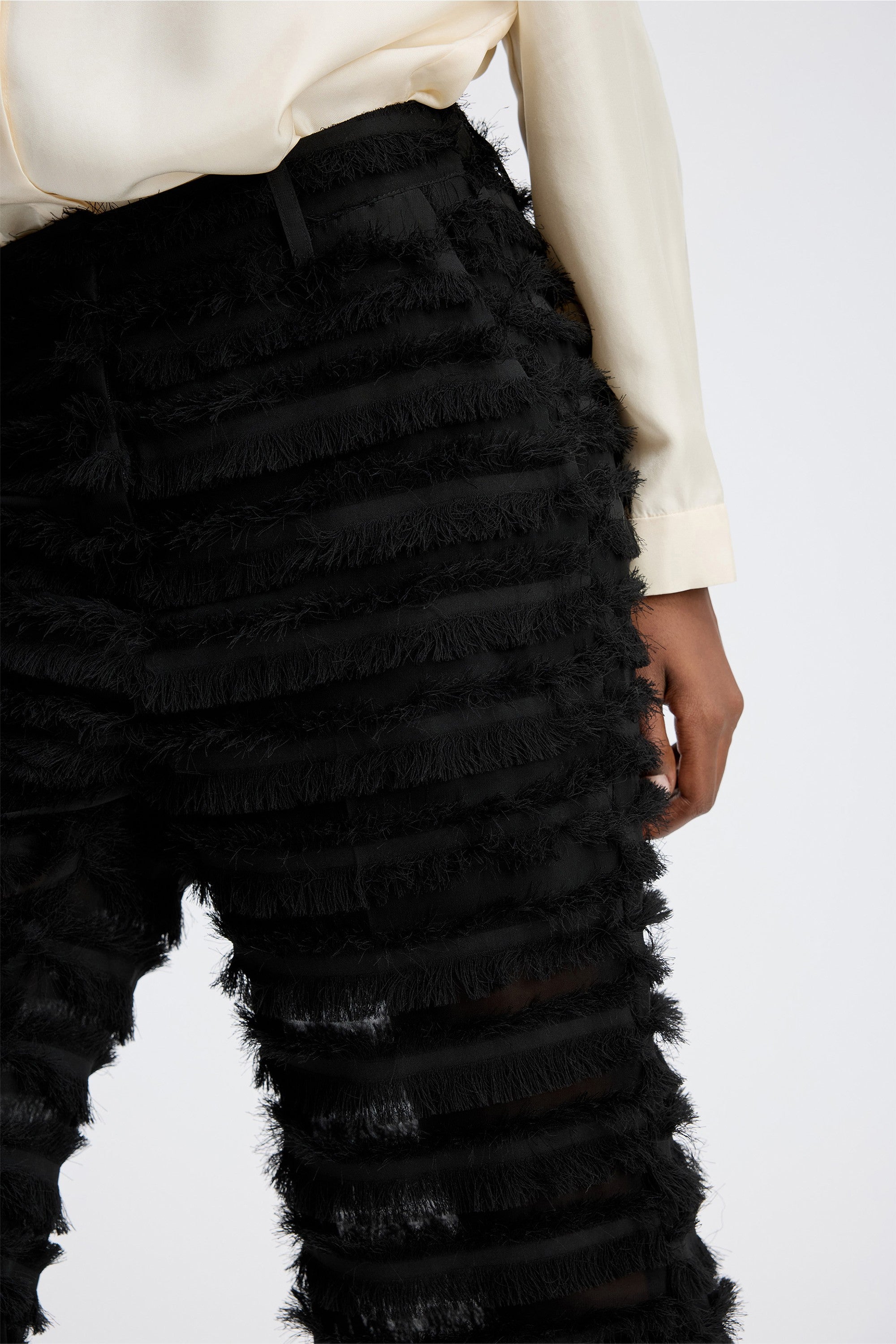 MUNTHE LAITH BLACK TROUSERS 225