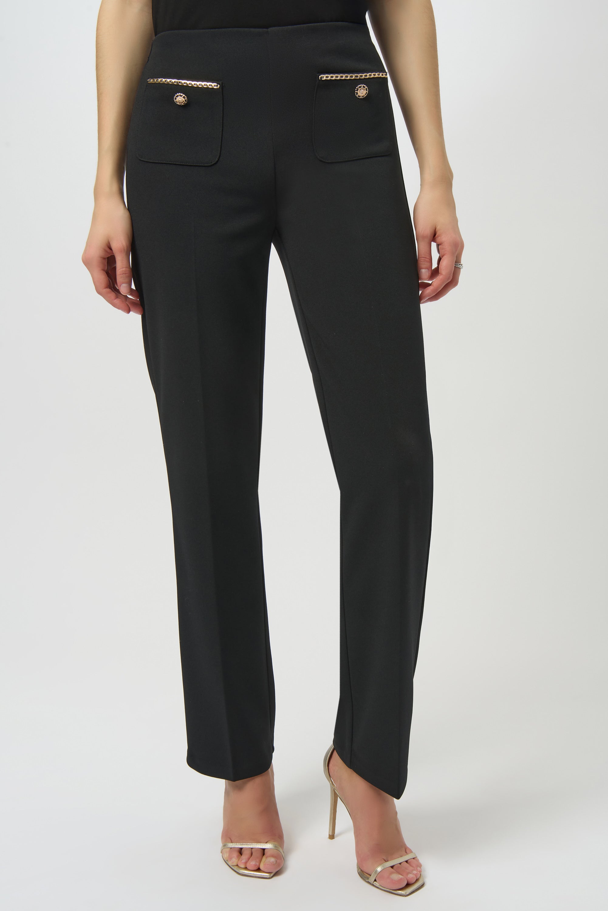JOSEPH RIBKOFF BLACK LDS PANT 254043-11- 225