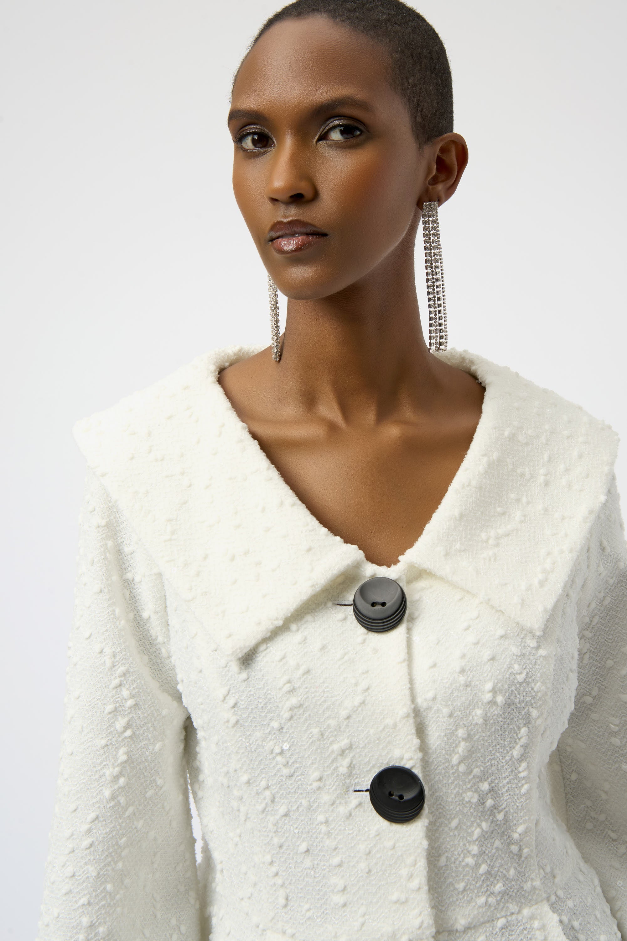 JOSEPH RIBKOFF WHITE LDS JACKET 254184-3984- 225