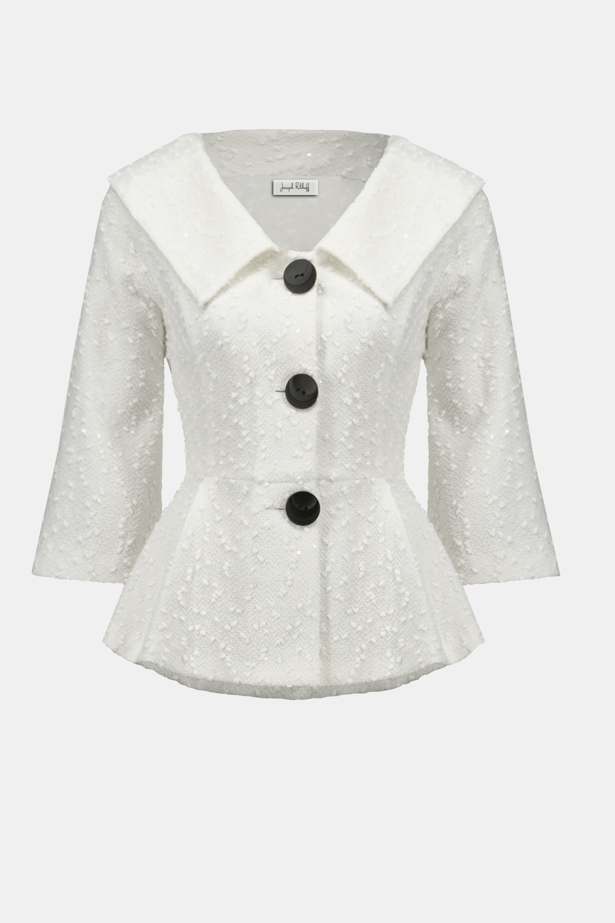 JOSEPH RIBKOFF WHITE LDS JACKET 254184-3984- 225