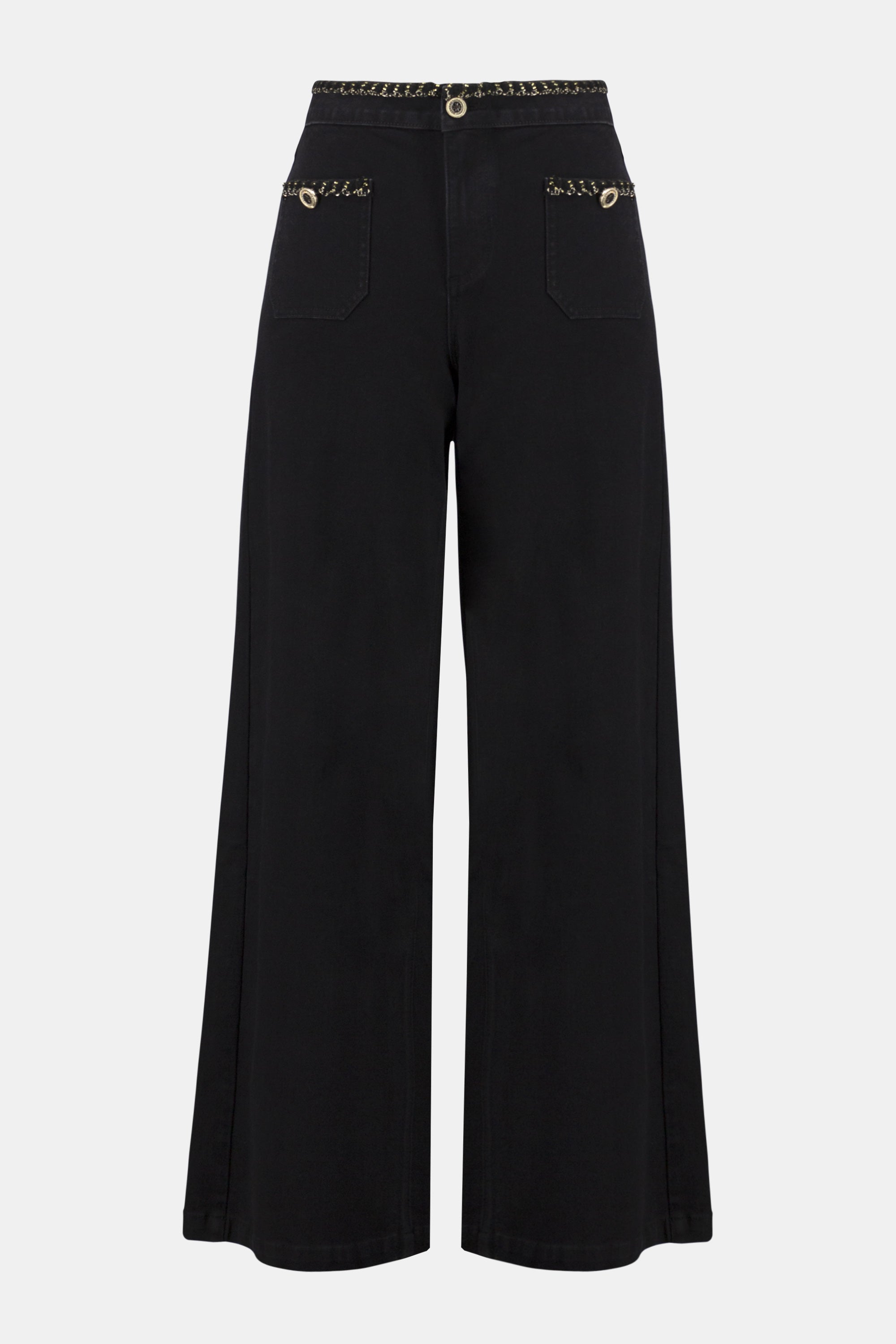 JOSEPH RIBKOFF BLACK LDS PANT 254915-11- 225