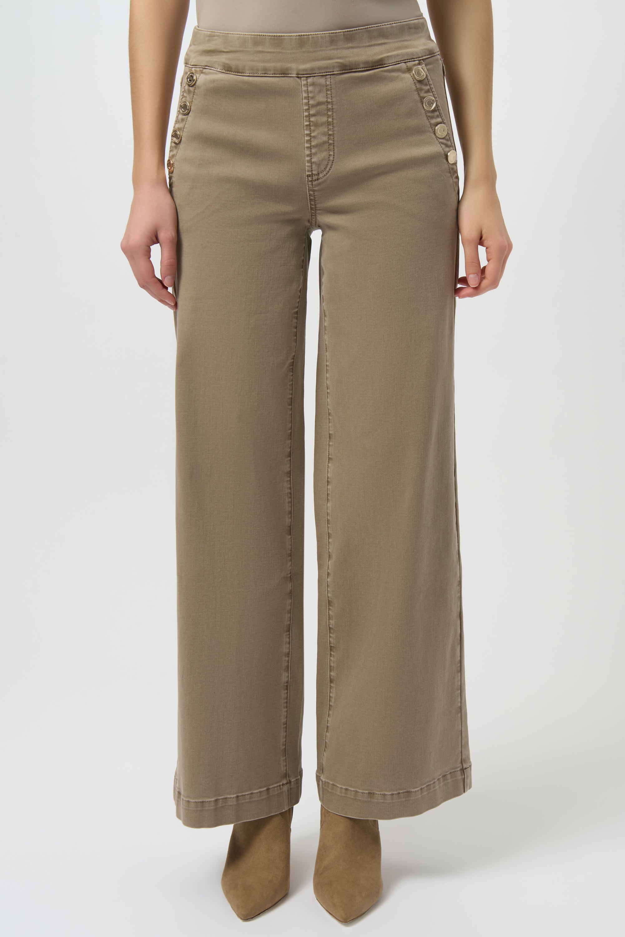 JOSEPH RIBKOFF BROWN LDS PANT 254919-4455- 225