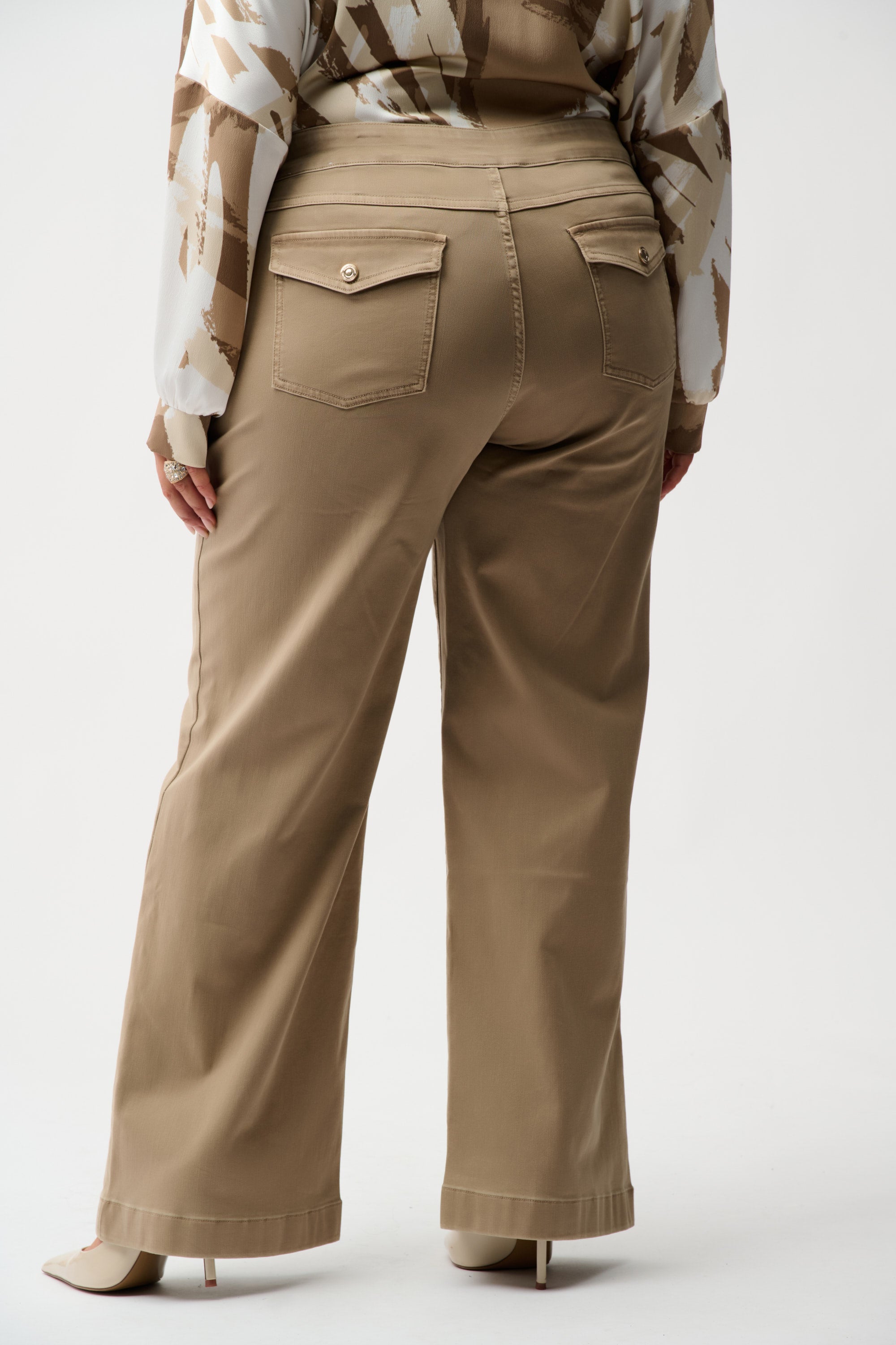 JOSEPH RIBKOFF BROWN LDS PANT 254919-4455- 225