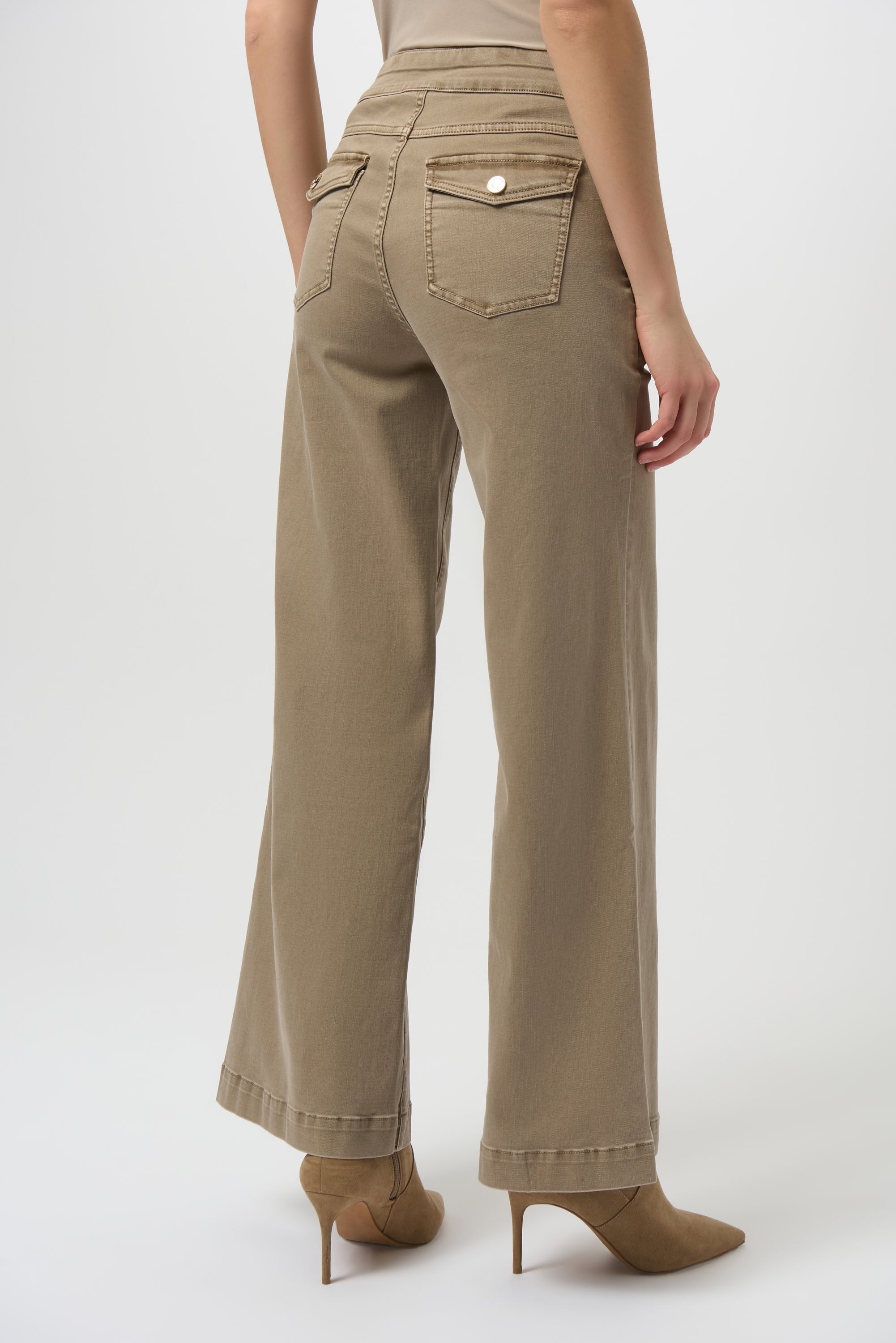 JOSEPH RIBKOFF BROWN LDS PANT 254919-4455- 225
