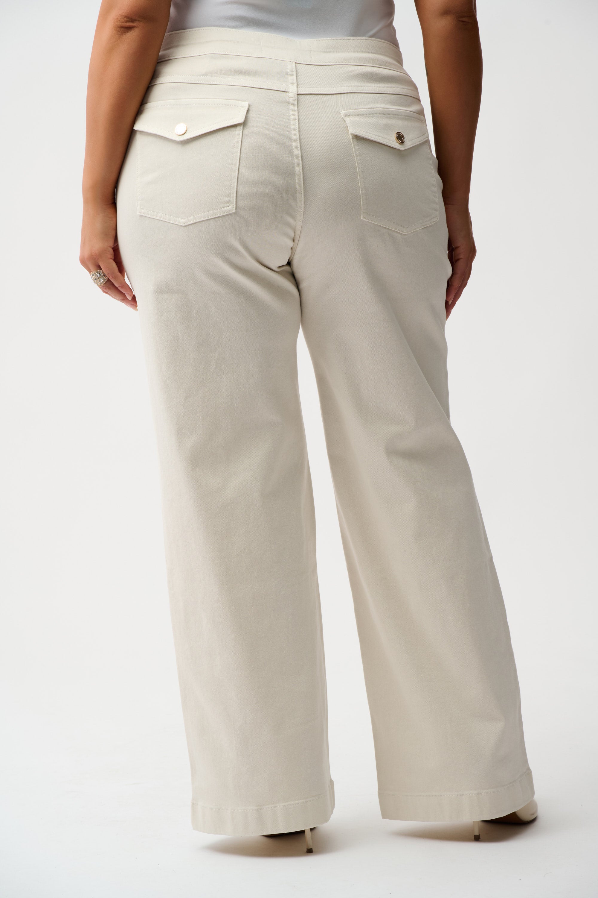 JOSEPH RIBKOFF BEIGE LDS PANT 254919-4457- 225