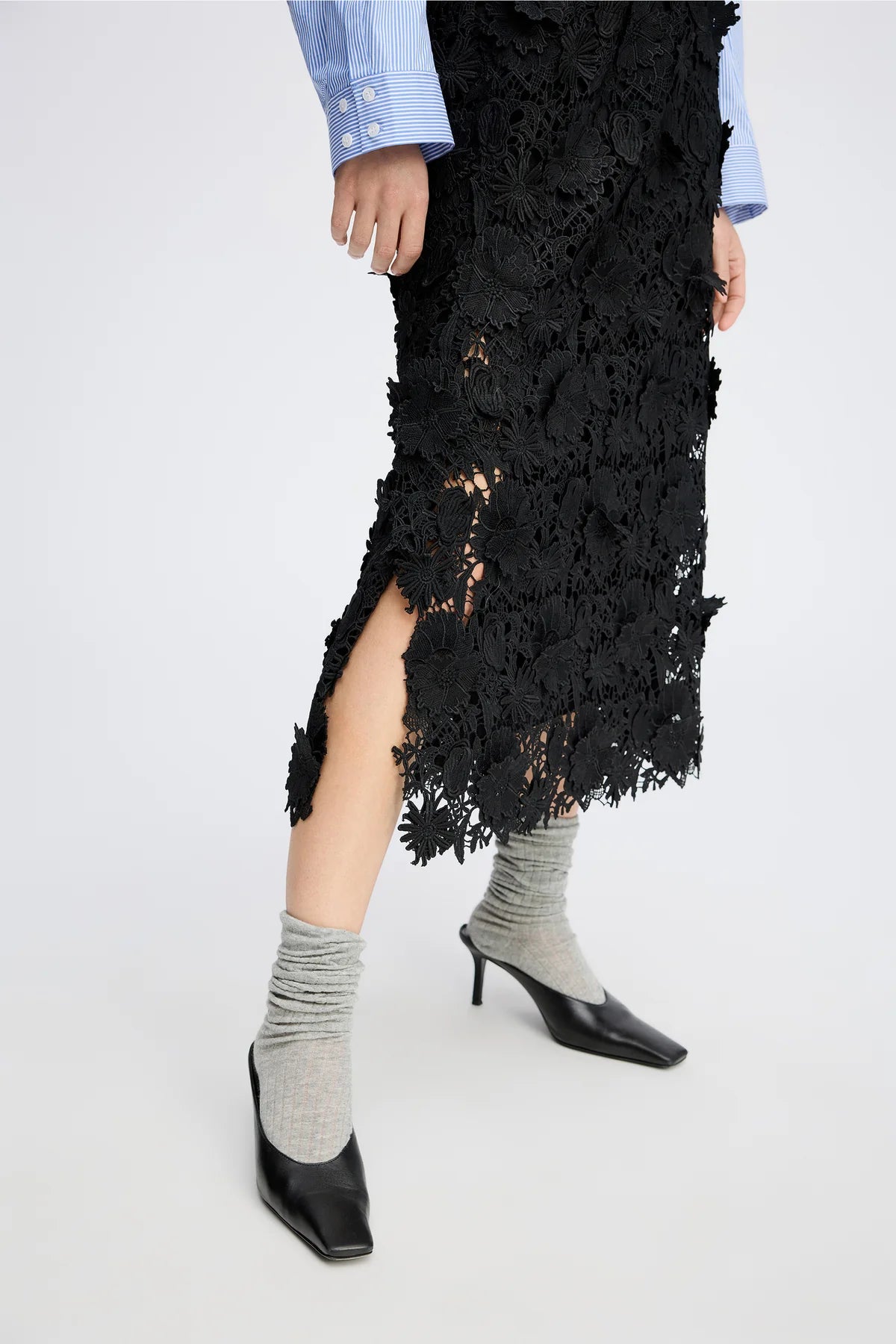 MUNTHE POMI BLACK SKIRT 126
