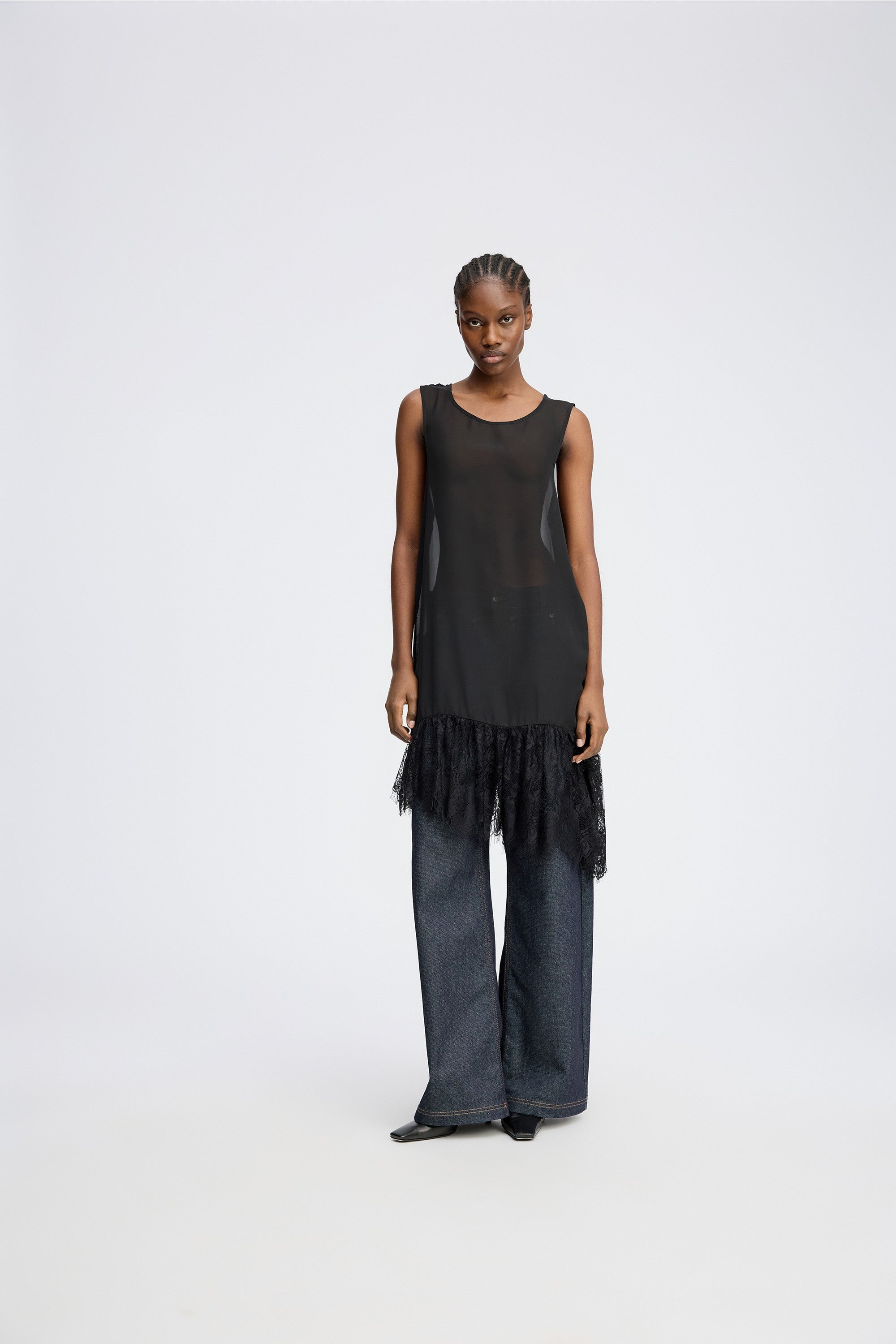 MUNTHE ROSIE BLACK DRESS 126