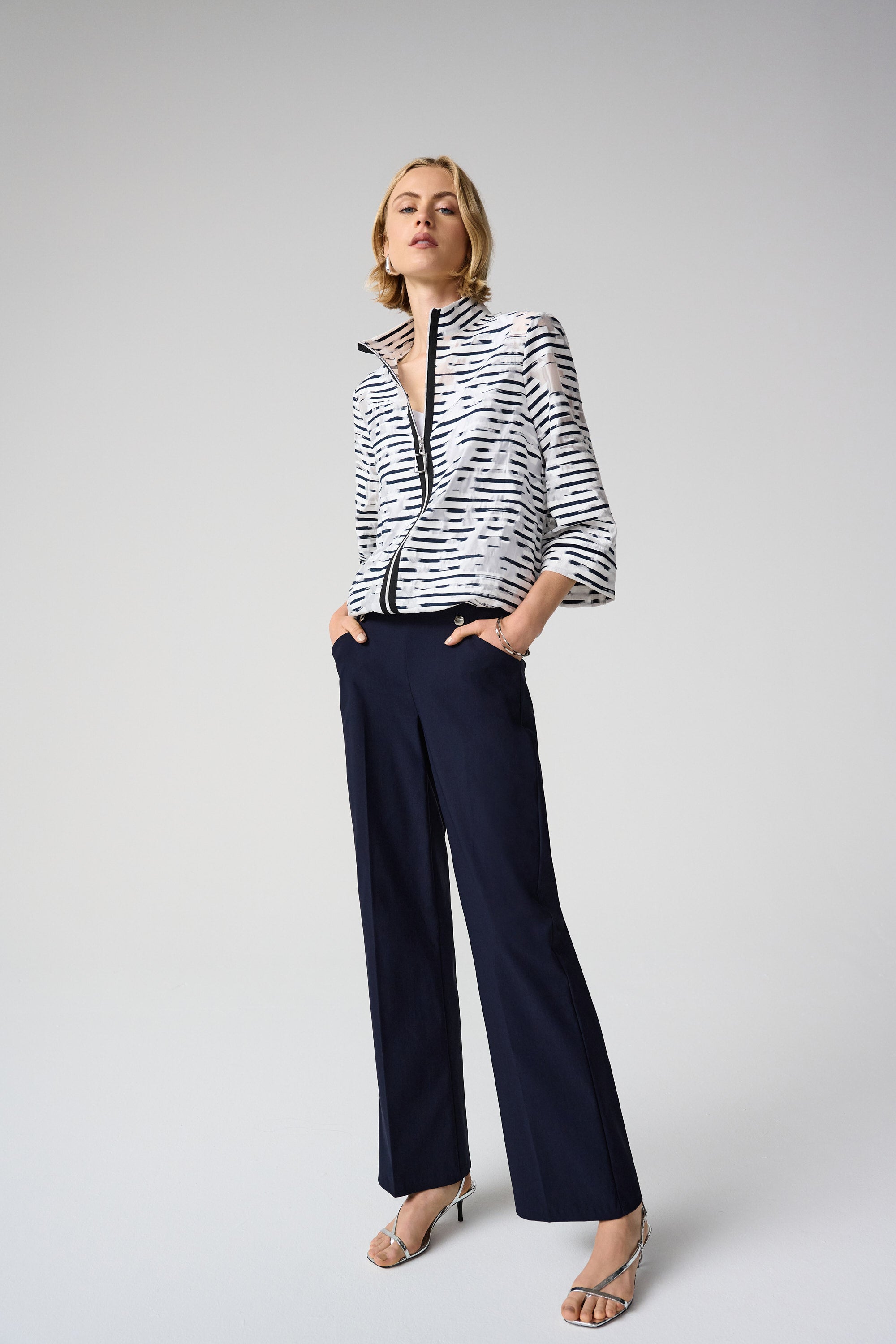 JOSEPH RIBKOFF NAVY PANT 261040-2166 126