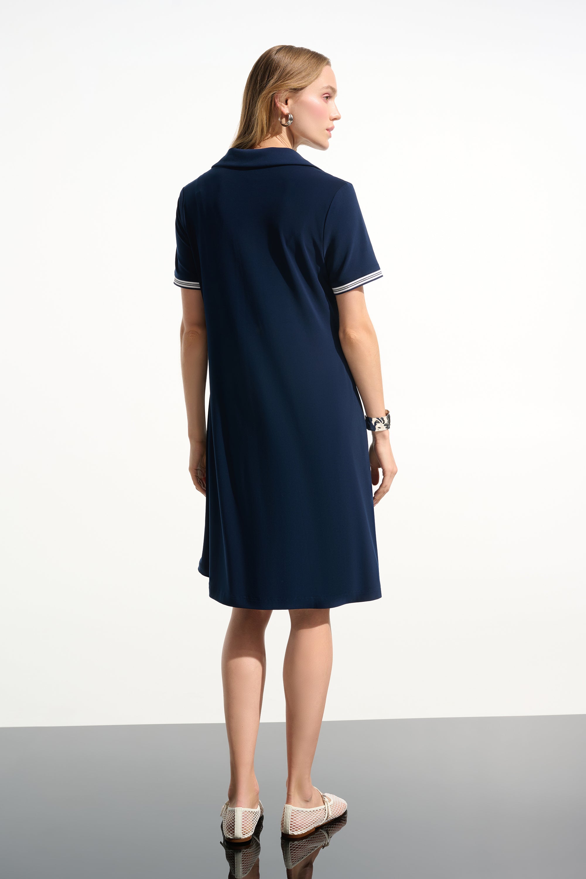 JOSEPH RIBKOFF NAVY DRESS 261614-4358 126