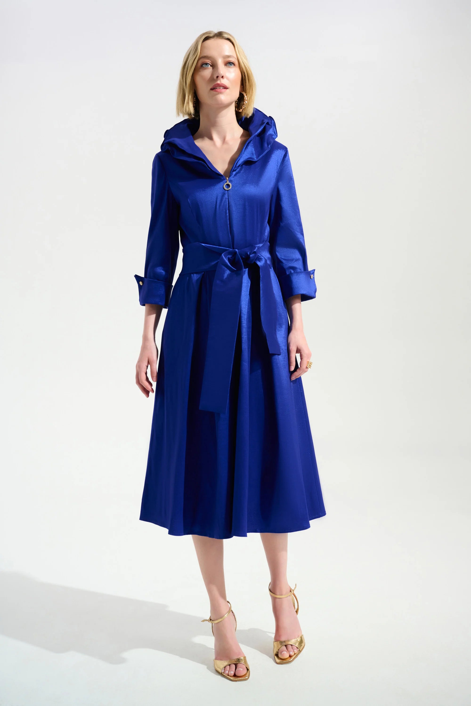 JOSEPH RIBKOFF BLUE DRESS 261719-2922 126