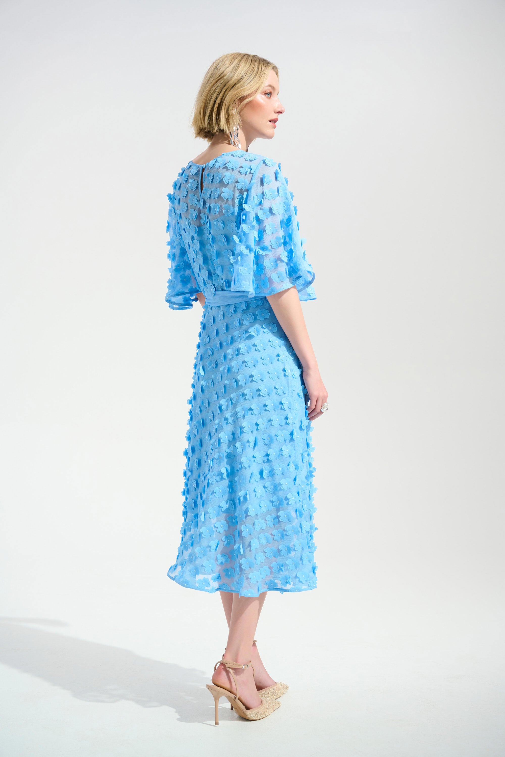 JOSEPH RIBKOFF BLUE DRESS 261738-4373 126